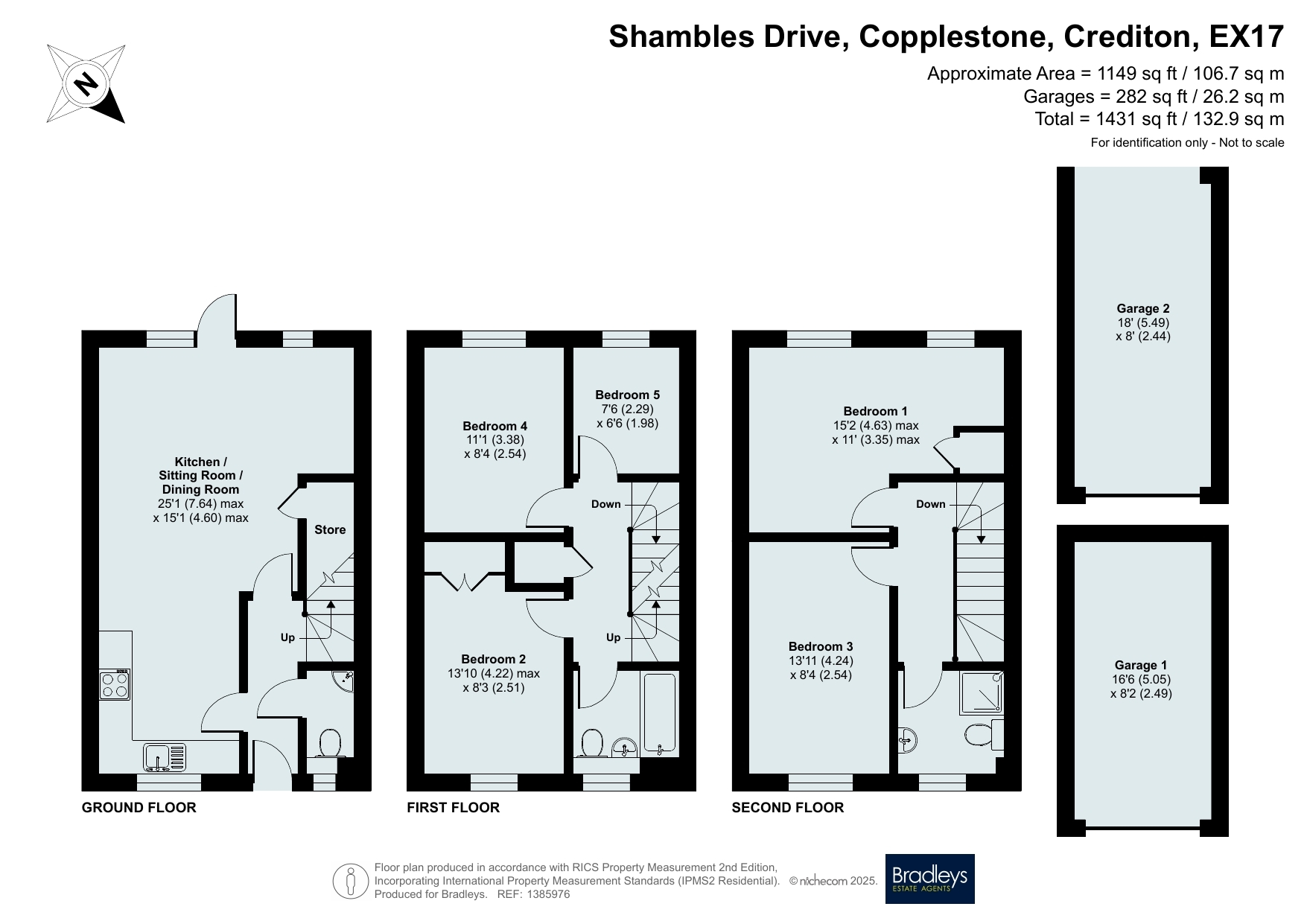 20, Shambles Drive, Copplestone floorplan