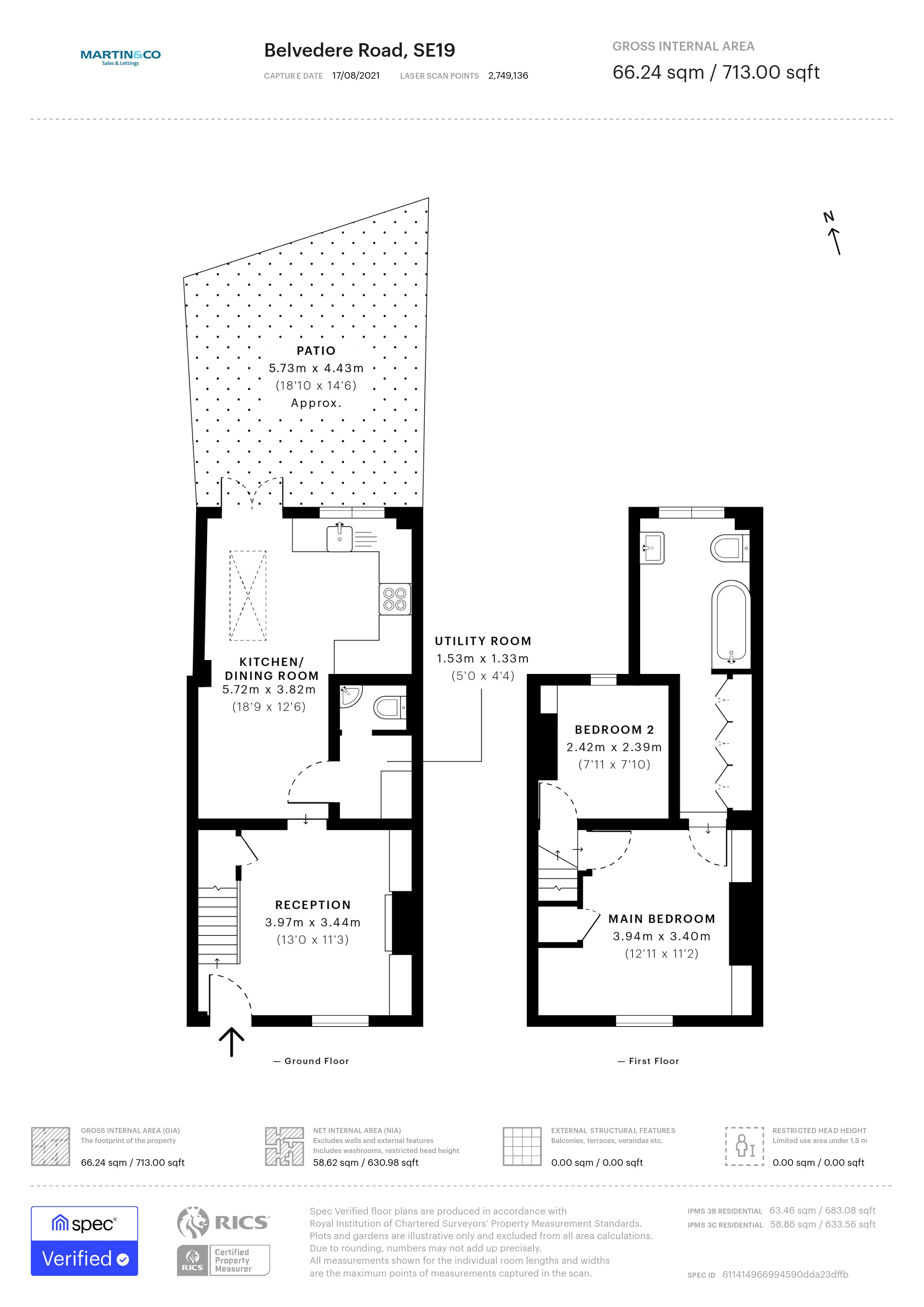11a, Belvedere Rd, London, England floorplan