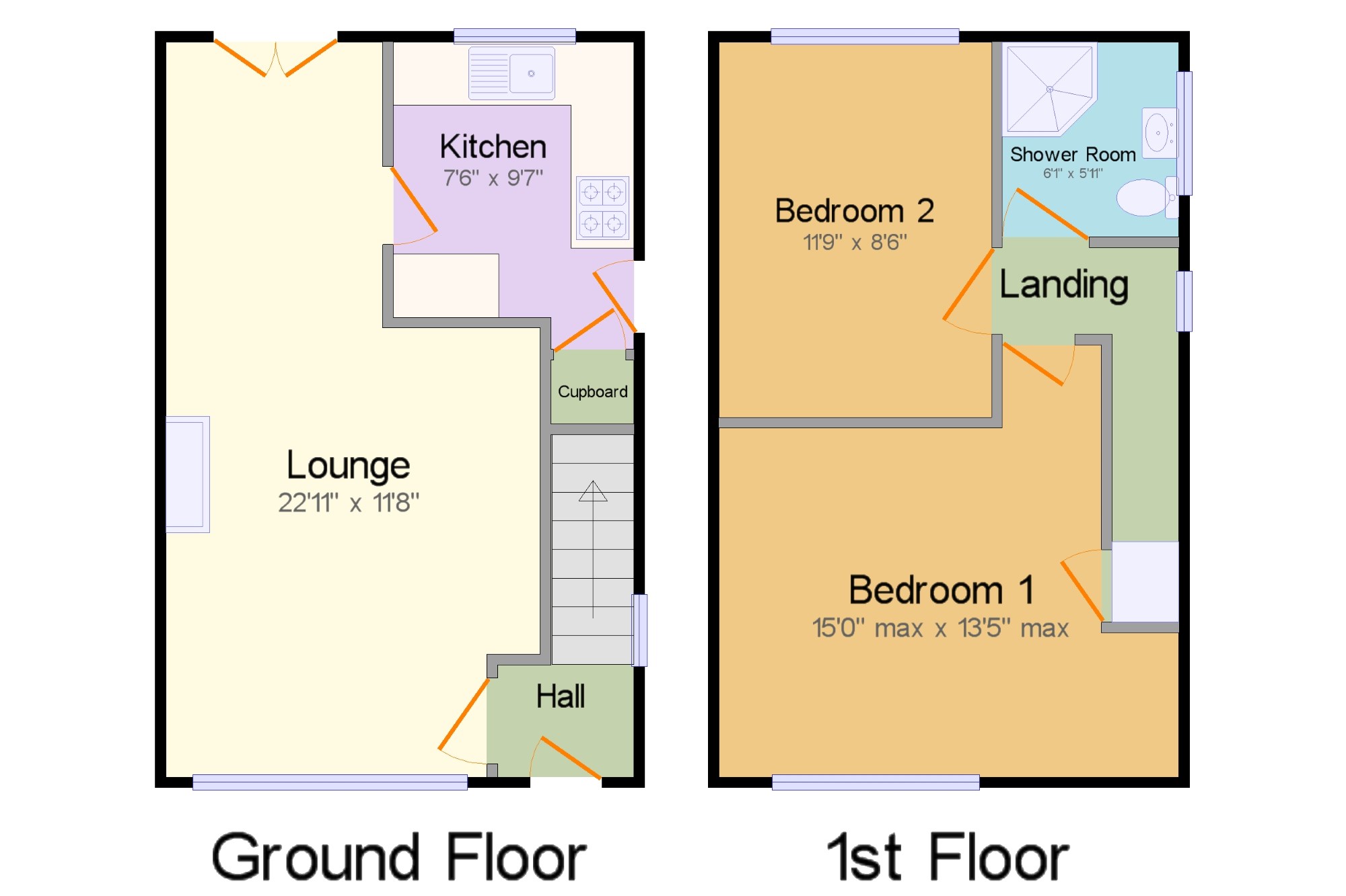 2 Bedrooms Semi-detached house for sale in Vicar Park Road, Halifax, West Yorkshire HX2