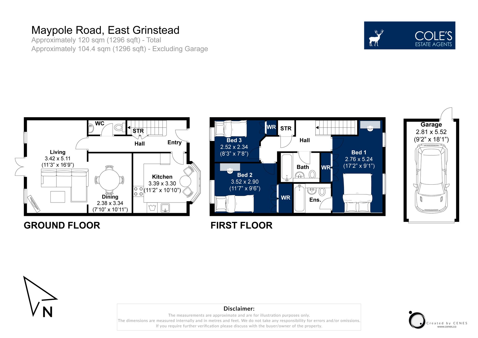 5 Maypole Road, East Grinstead floorplan