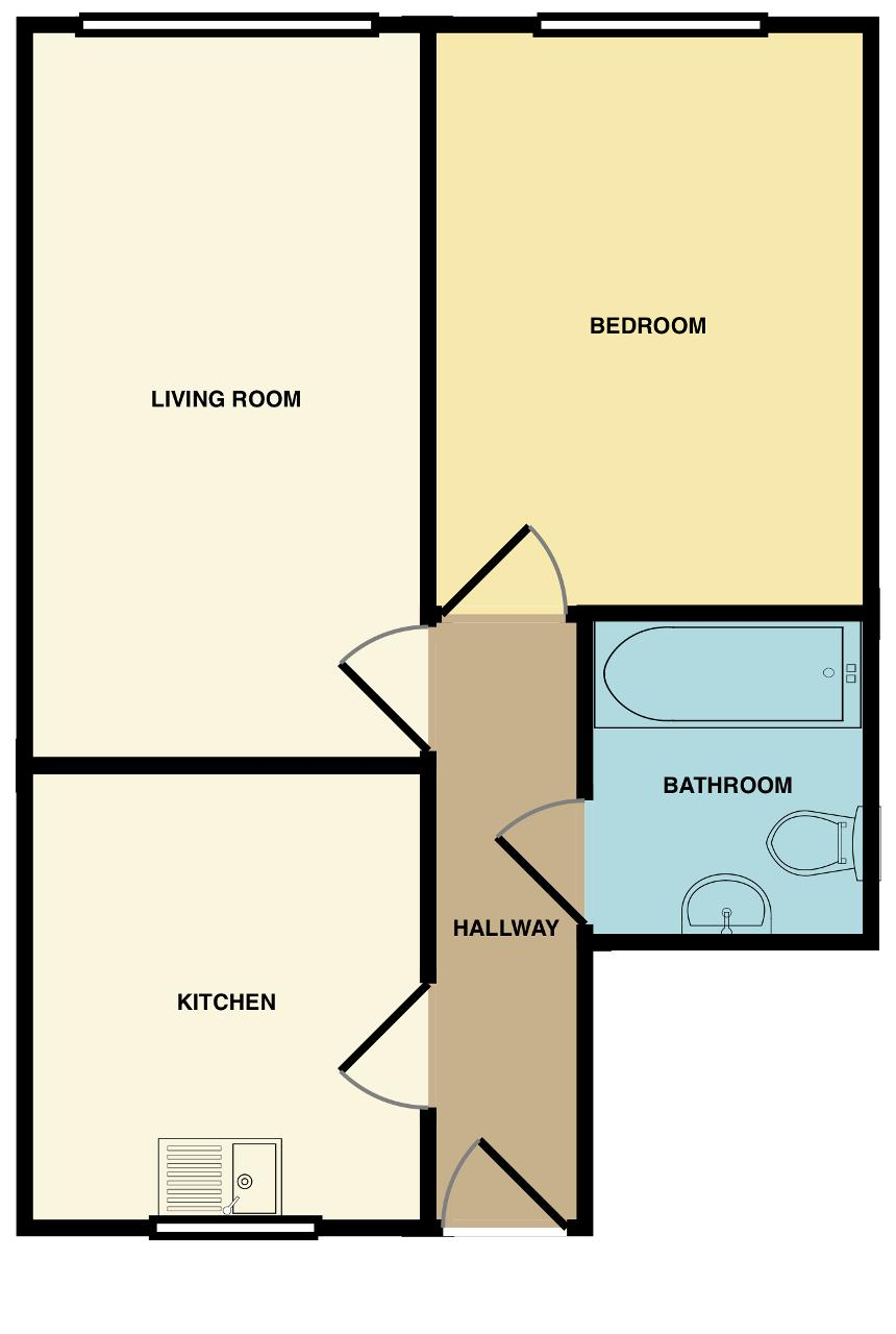 2 Cloisters Court, Mungo Park Road, South Hornchurch floorplan