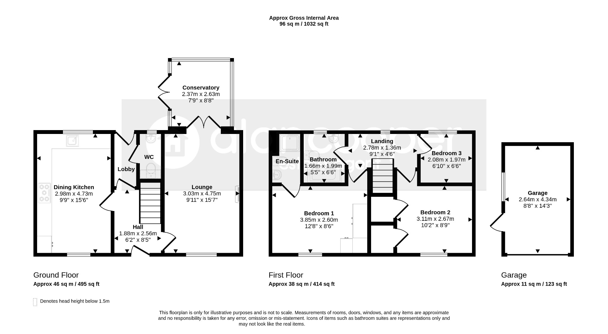 4 The Leys, Bedworth, Warwickshire floorplan