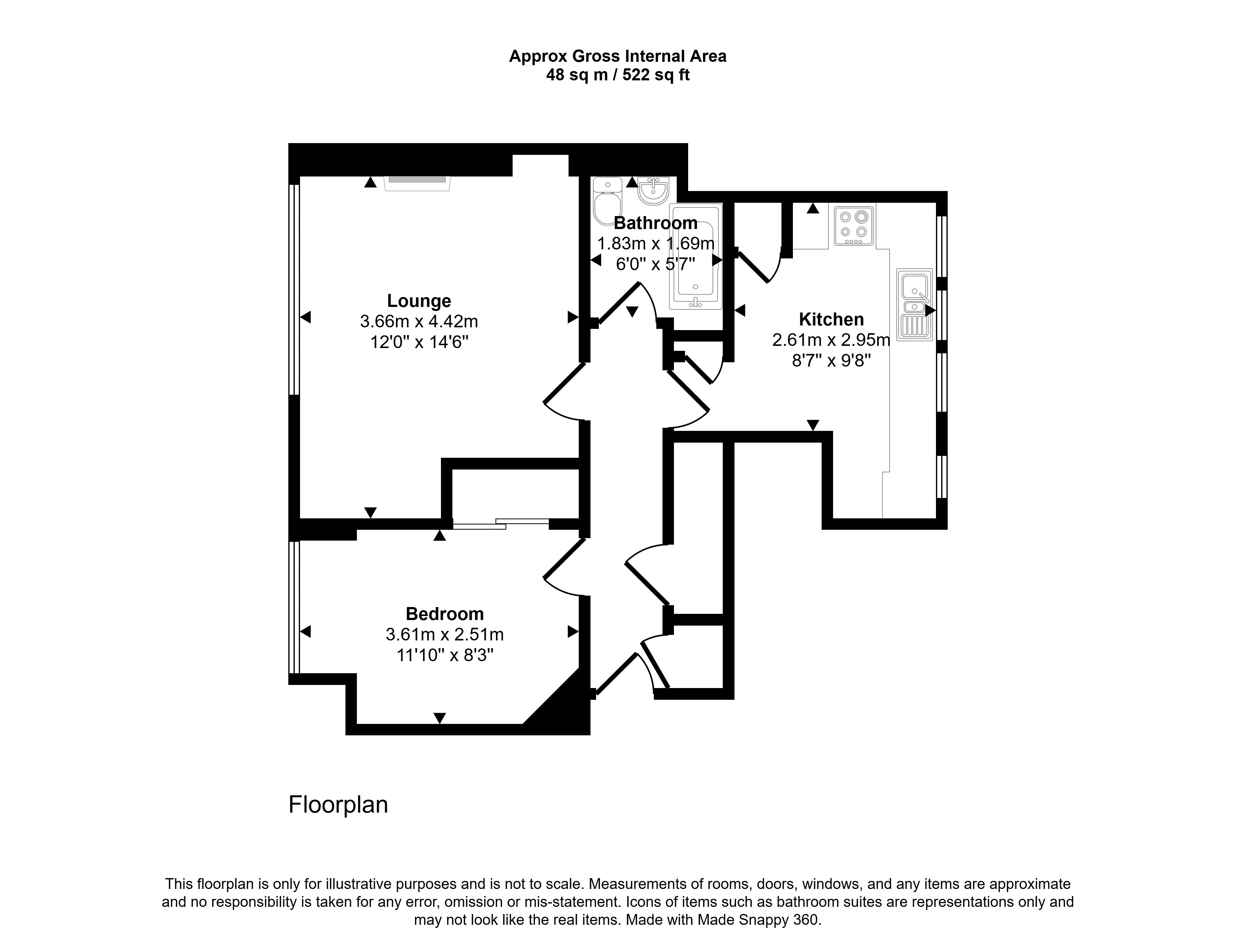 80, Falside Road, Renfrewshire floorplan