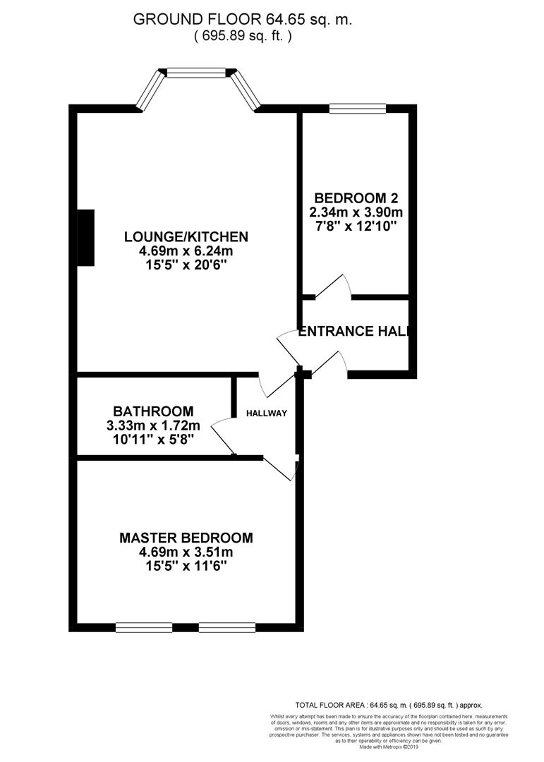 2 Bedrooms Flat for sale in Charles Road, St. Leonards-On-Sea TN38