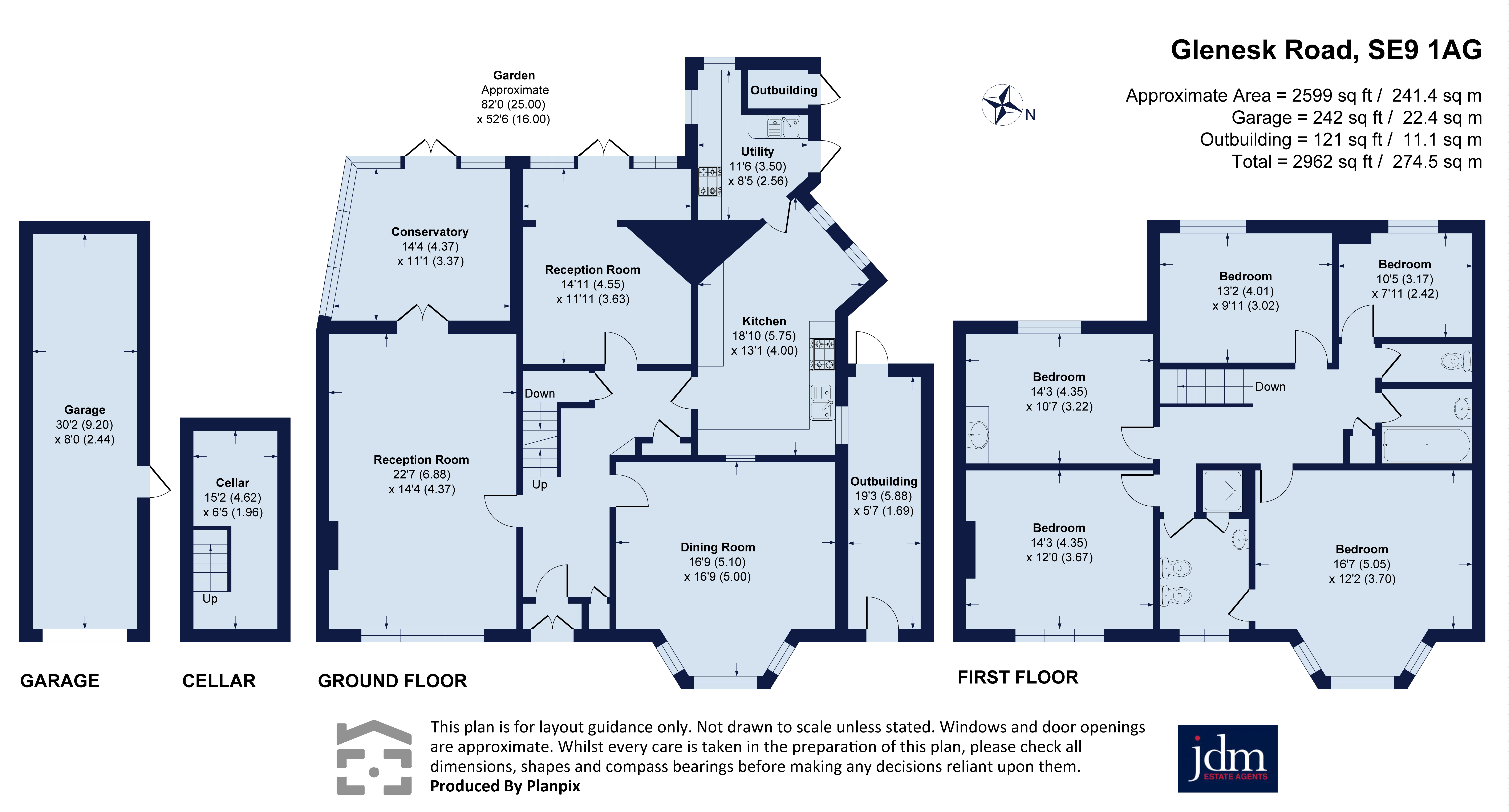 23, Glenesk Road, Eltham floorplan