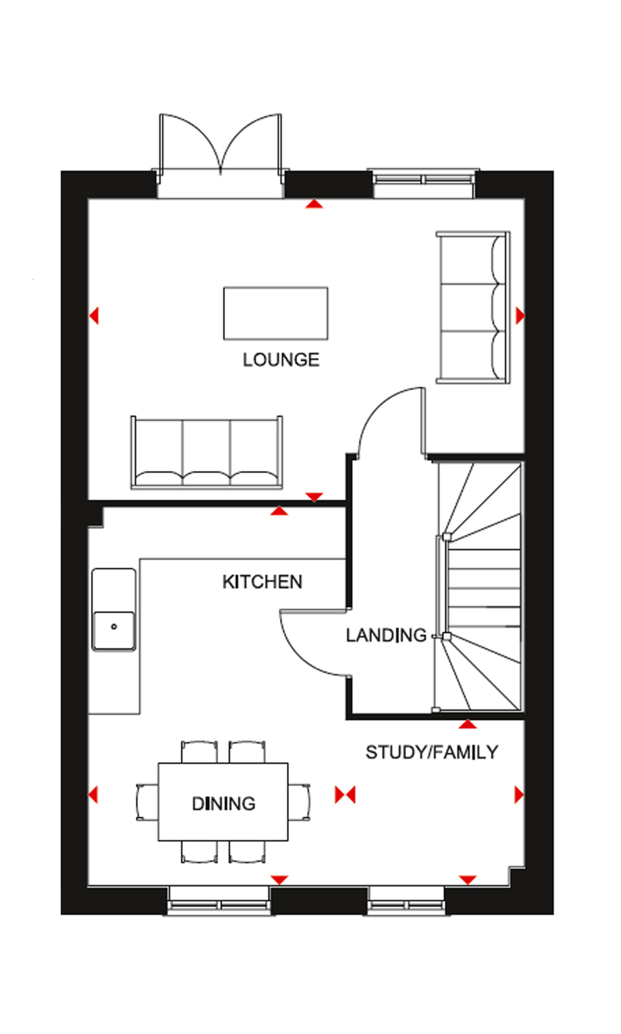 3 Bedrooms Semi-detached house for sale in 