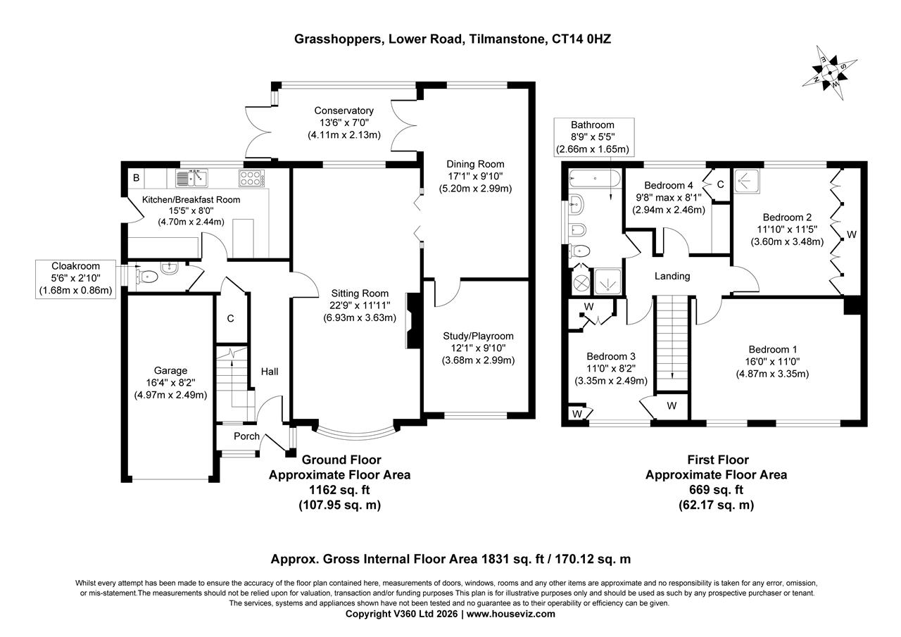 Grasshopper, Deal floorplan