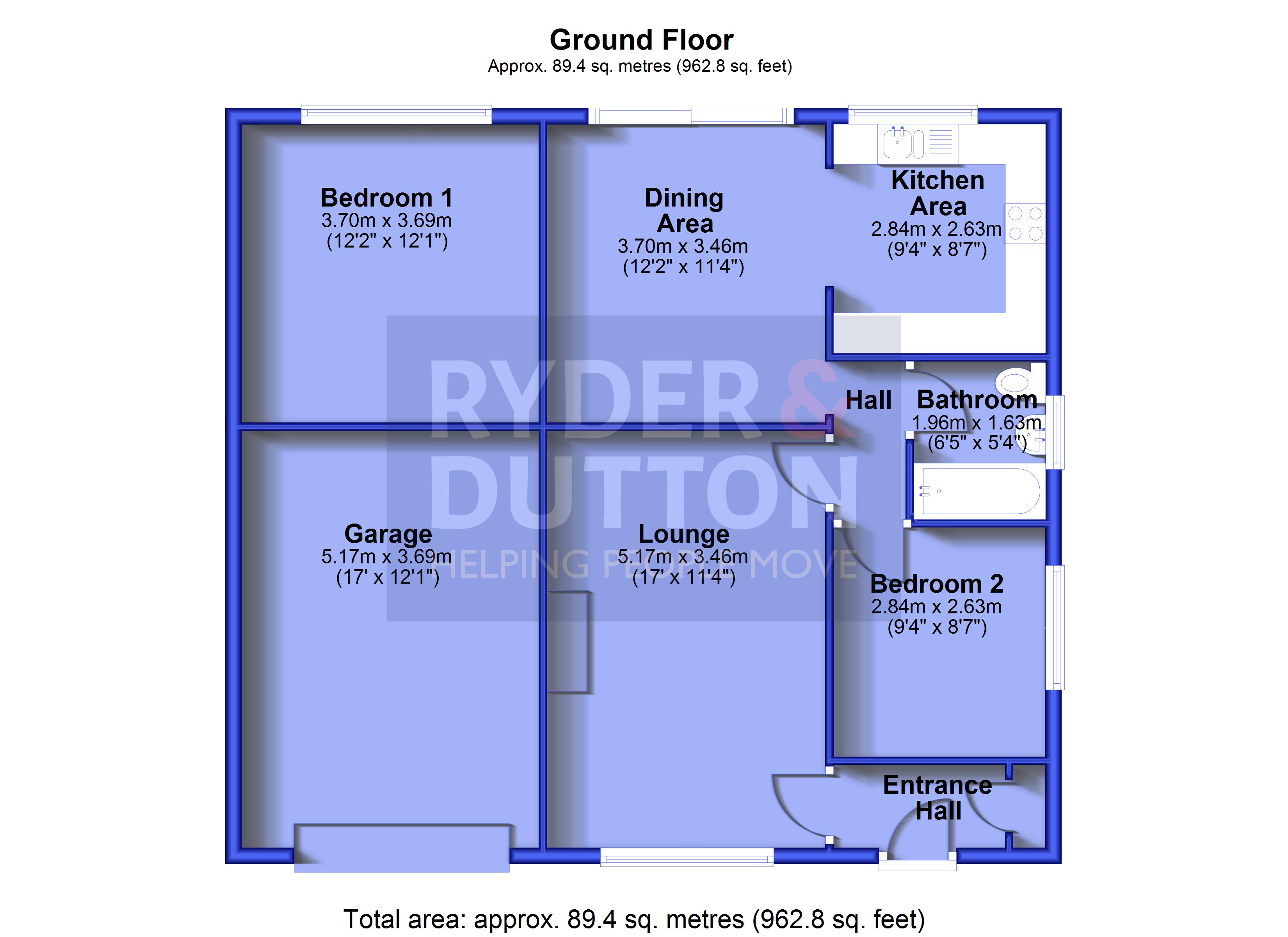 42, Keepers Drive, Rochdale floorplan