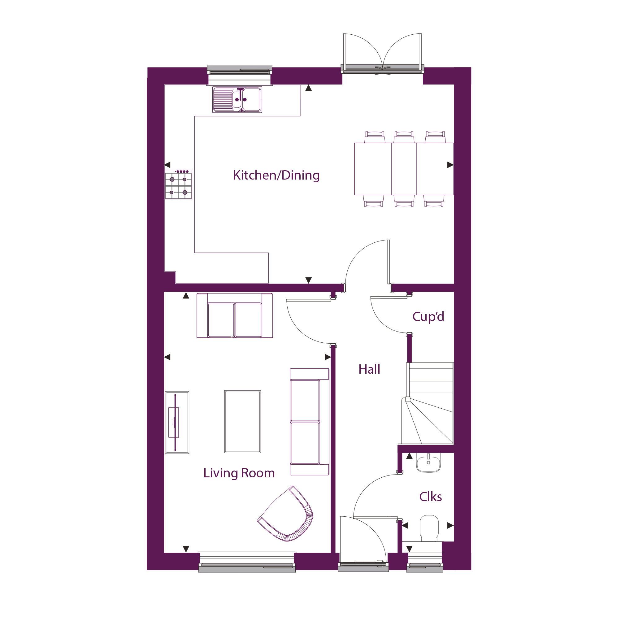 52, Holland Drive, Medstead floorplan