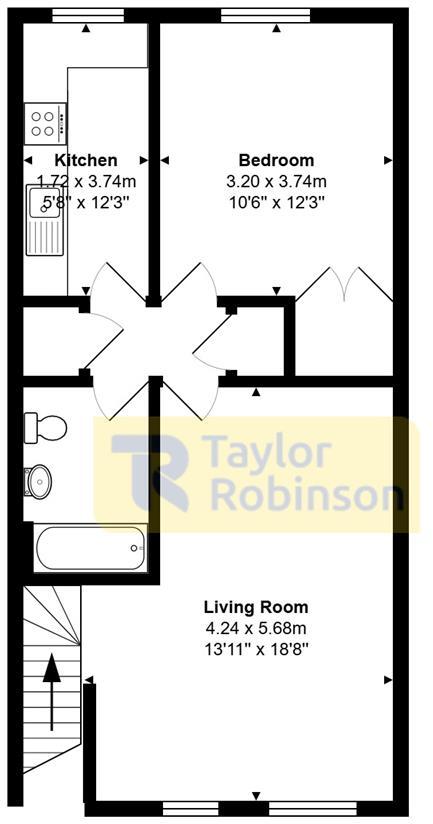 12, Goddard Close, Crawley floorplan
