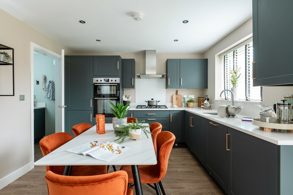 Property 1 of 11. The Open-Plan Kitchen Diner Creates A Central Space For The Family