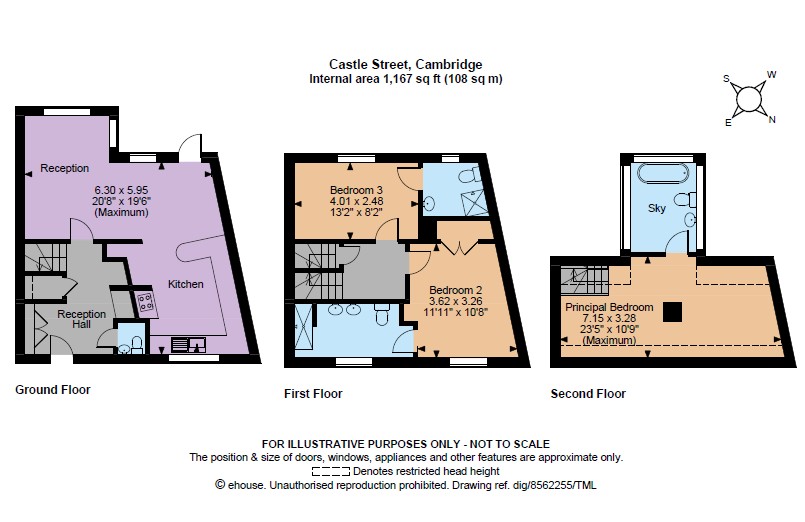61 Castle Street,, Castle Street, Cambridgeshire floorplan