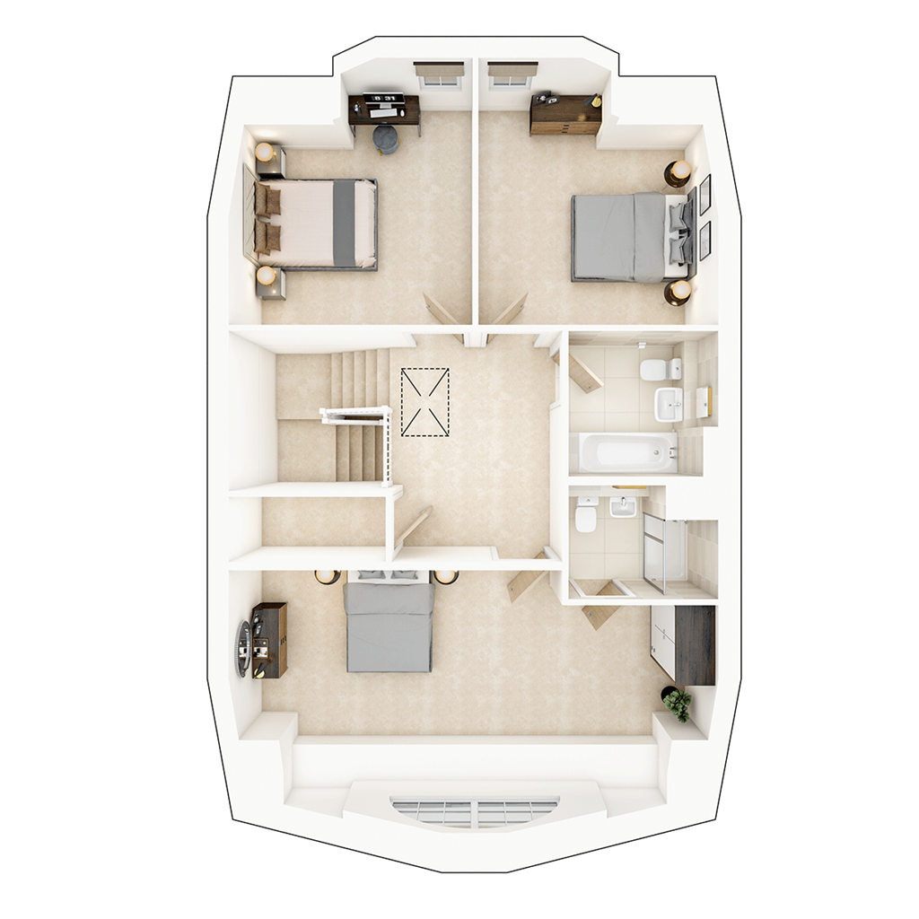 The Ruskin - Plot 28, Titan Wharf, Old Wharf, Stourbridge floorplan