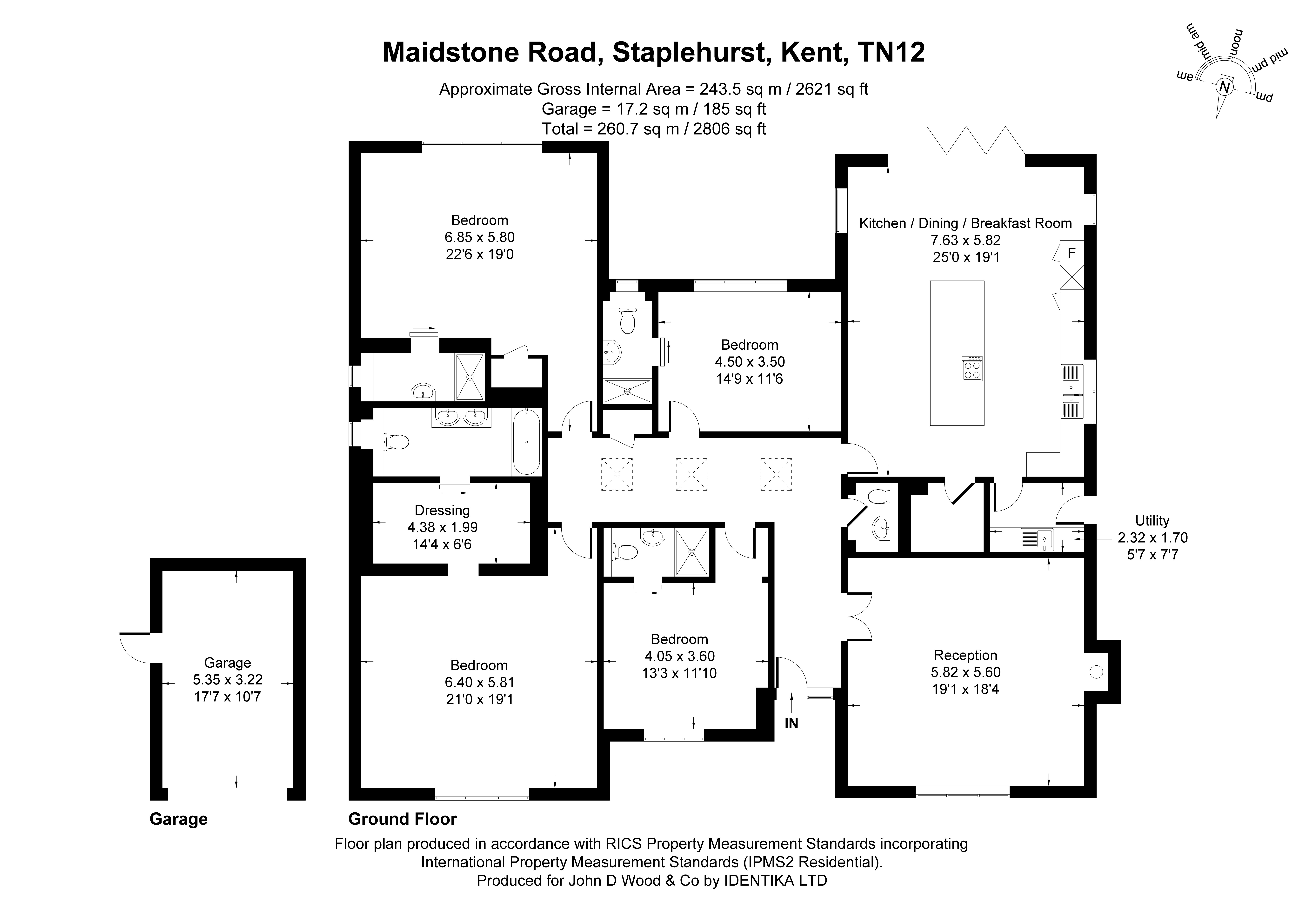 Newlands,, Maidstone Road, Tonbridge floorplan