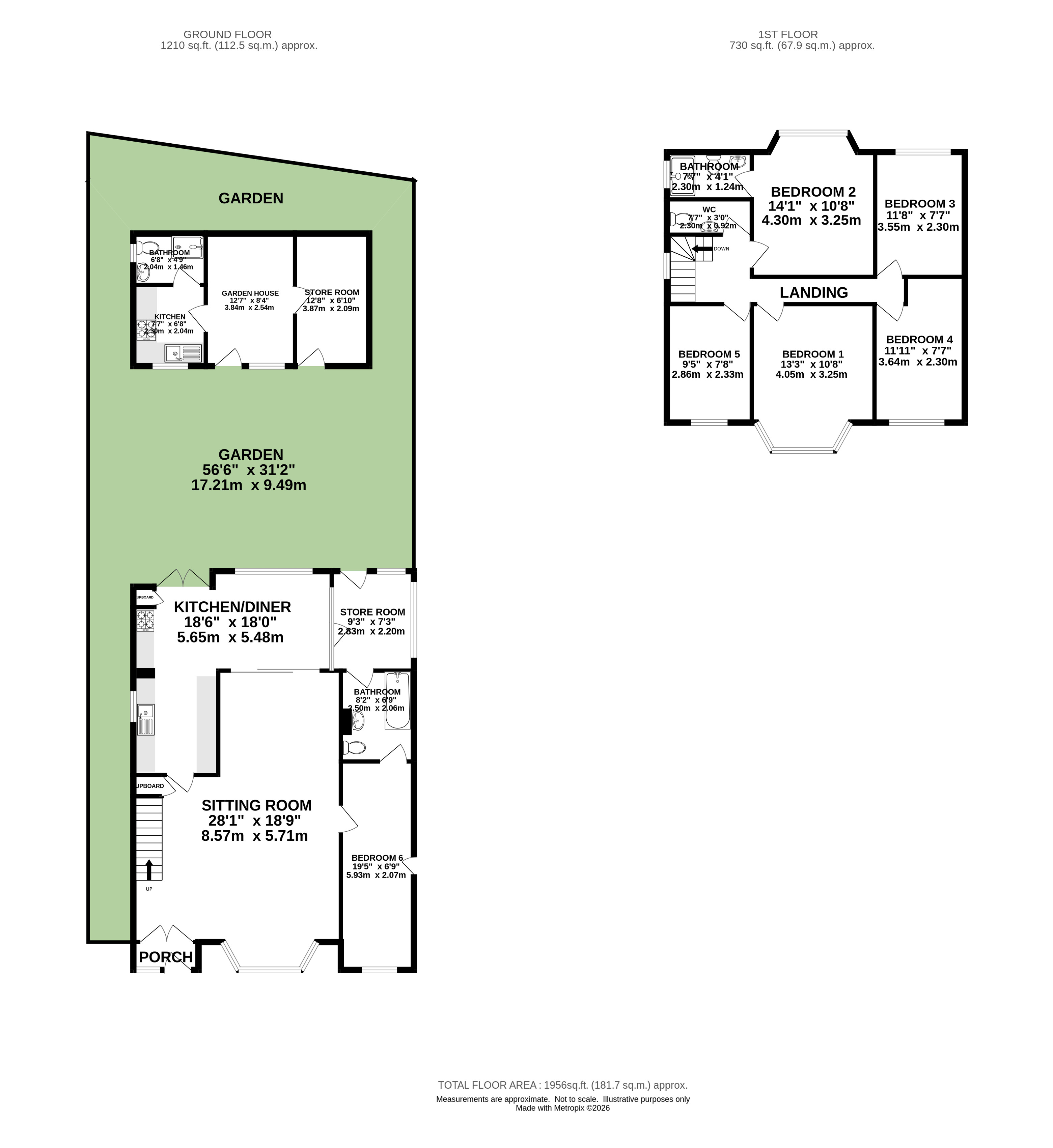 13, Curthwaite Gardens, Enfield floorplan