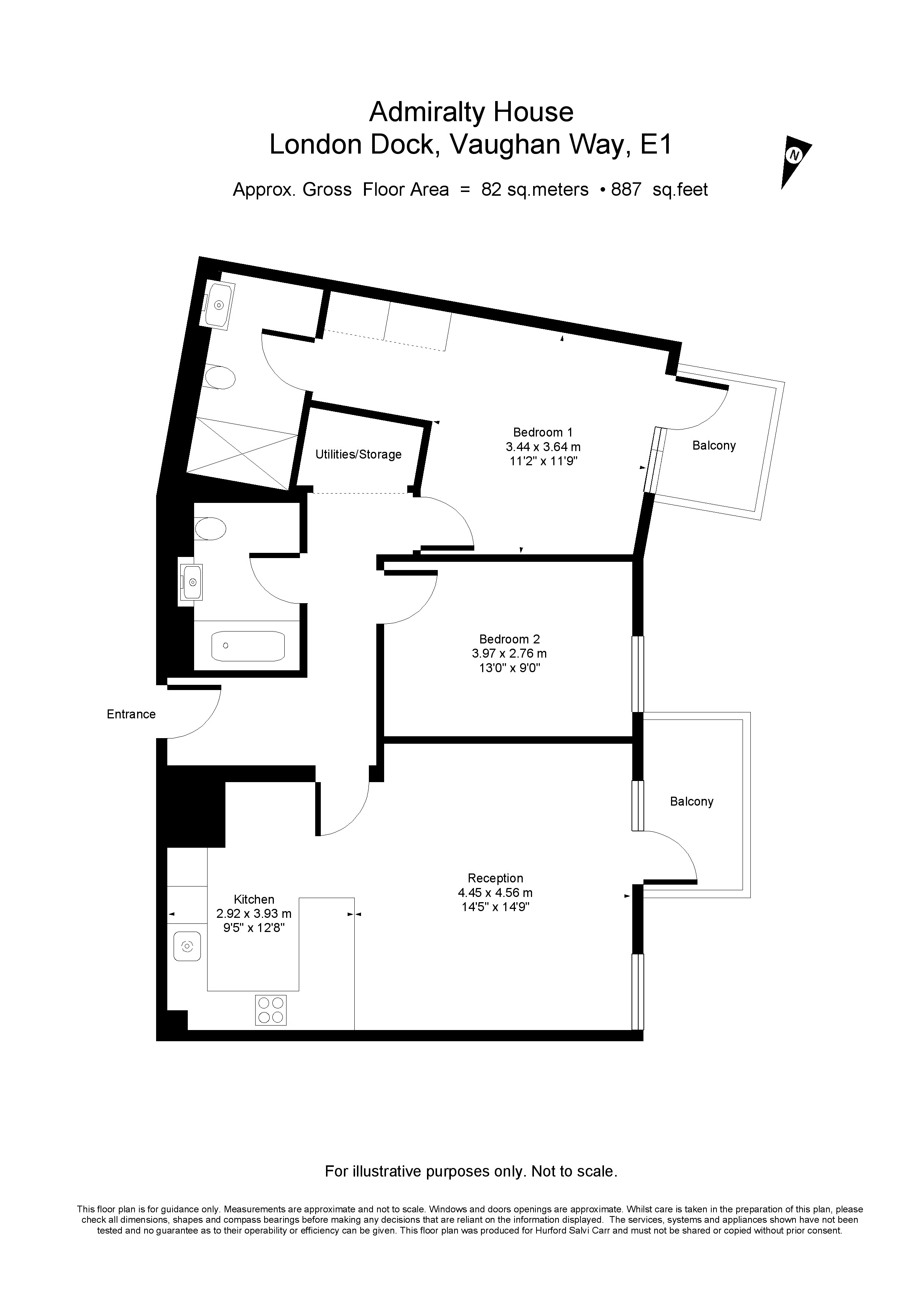 2 Bedrooms Flat to rent in London Dock, 150 Vaughan Way E1W
