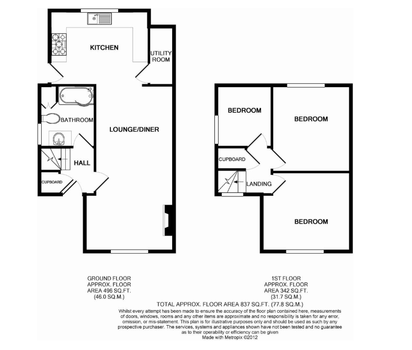 226, High Road, North Weald, Epping floorplan