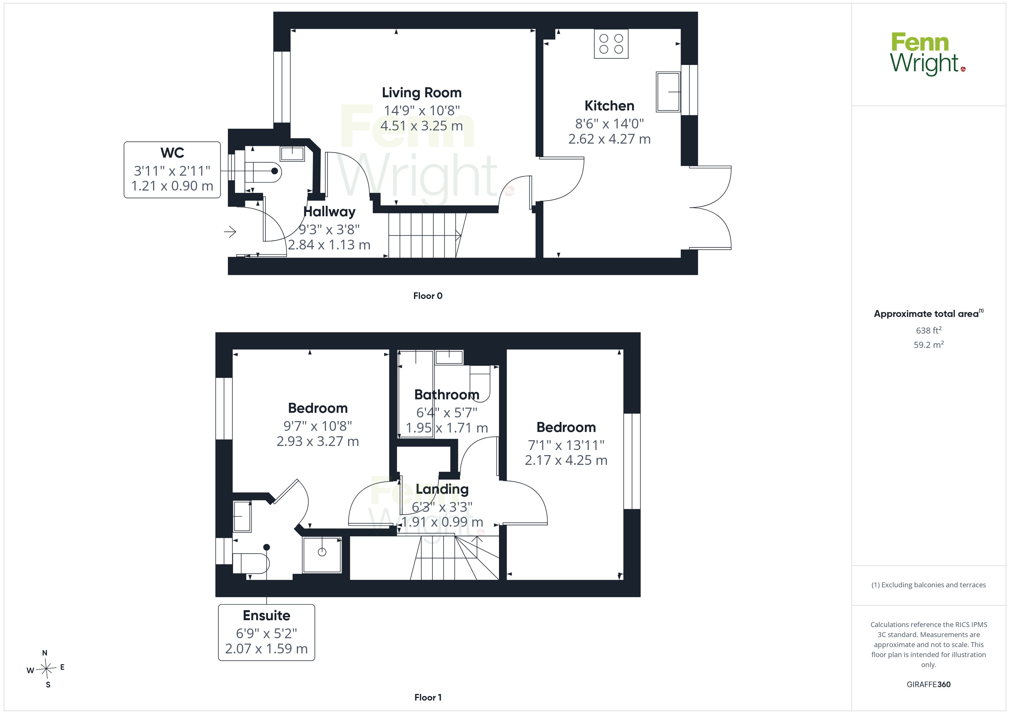 40, Ostrich Street, Colchester floorplan