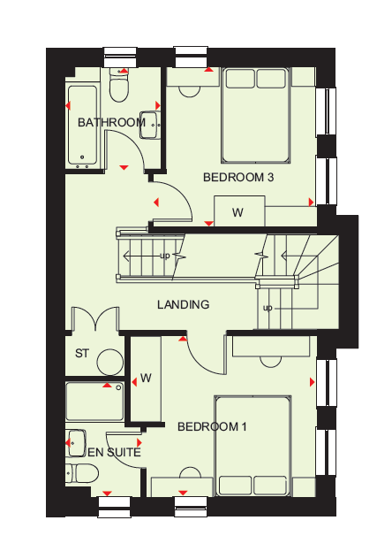 H9387263, Stourhead Drive, Towcester floorplan