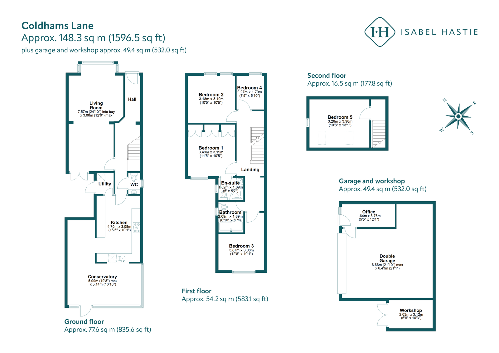 530, Coldhams Lane, Cambridge floorplan