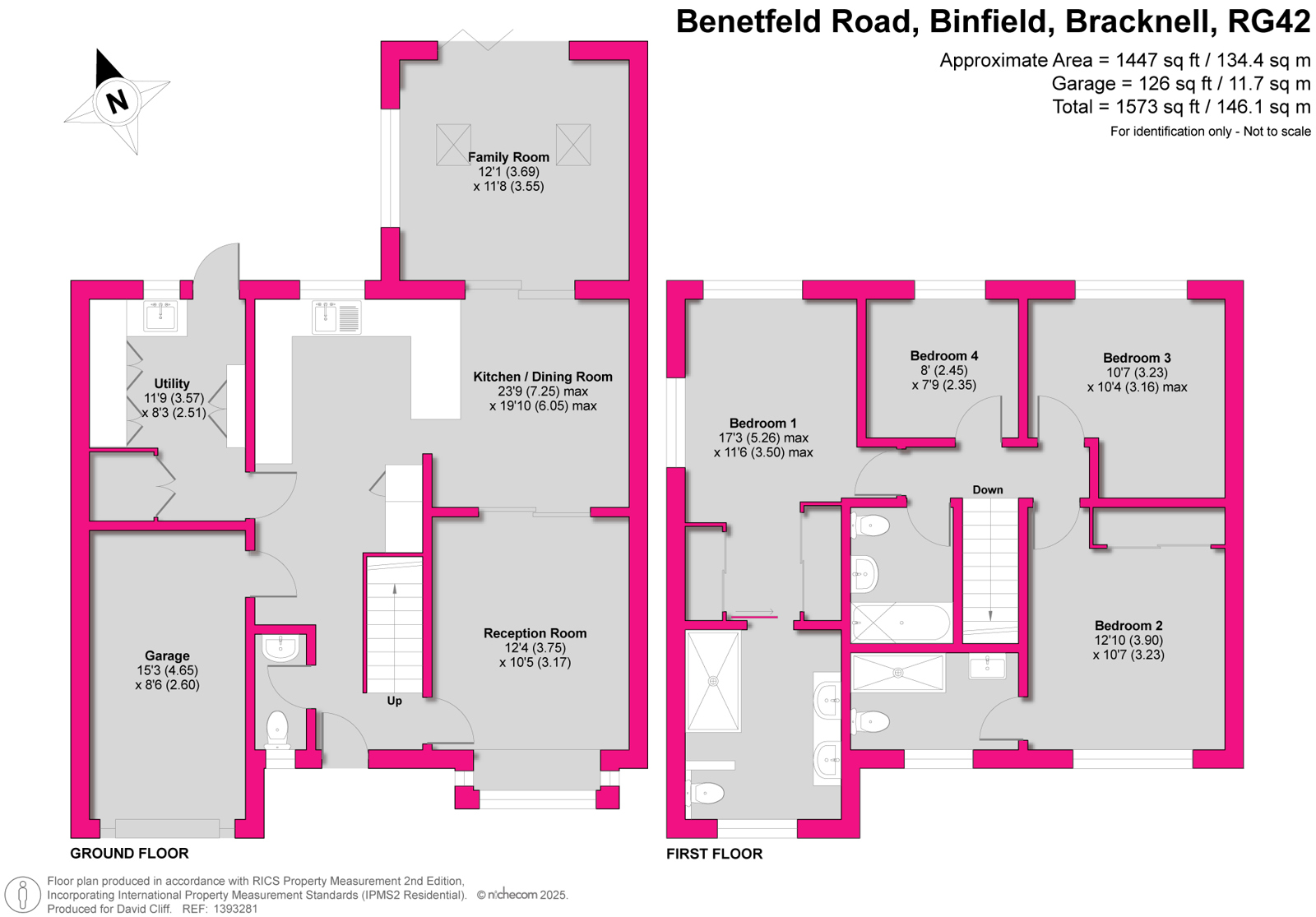 81, Benetfeld Road, Bracknell floorplan
