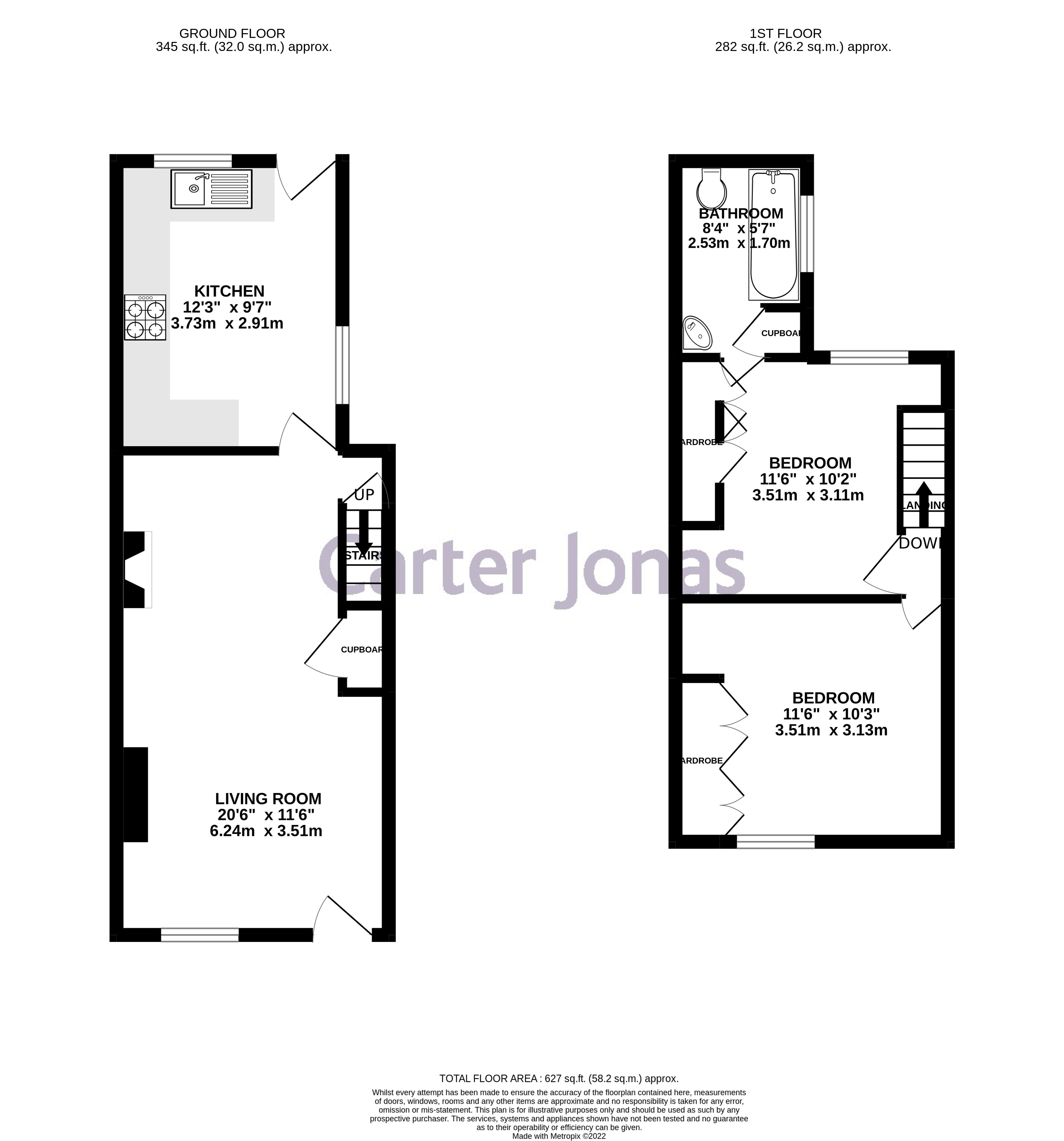 241, Newmarket Road, Cambridge floorplan