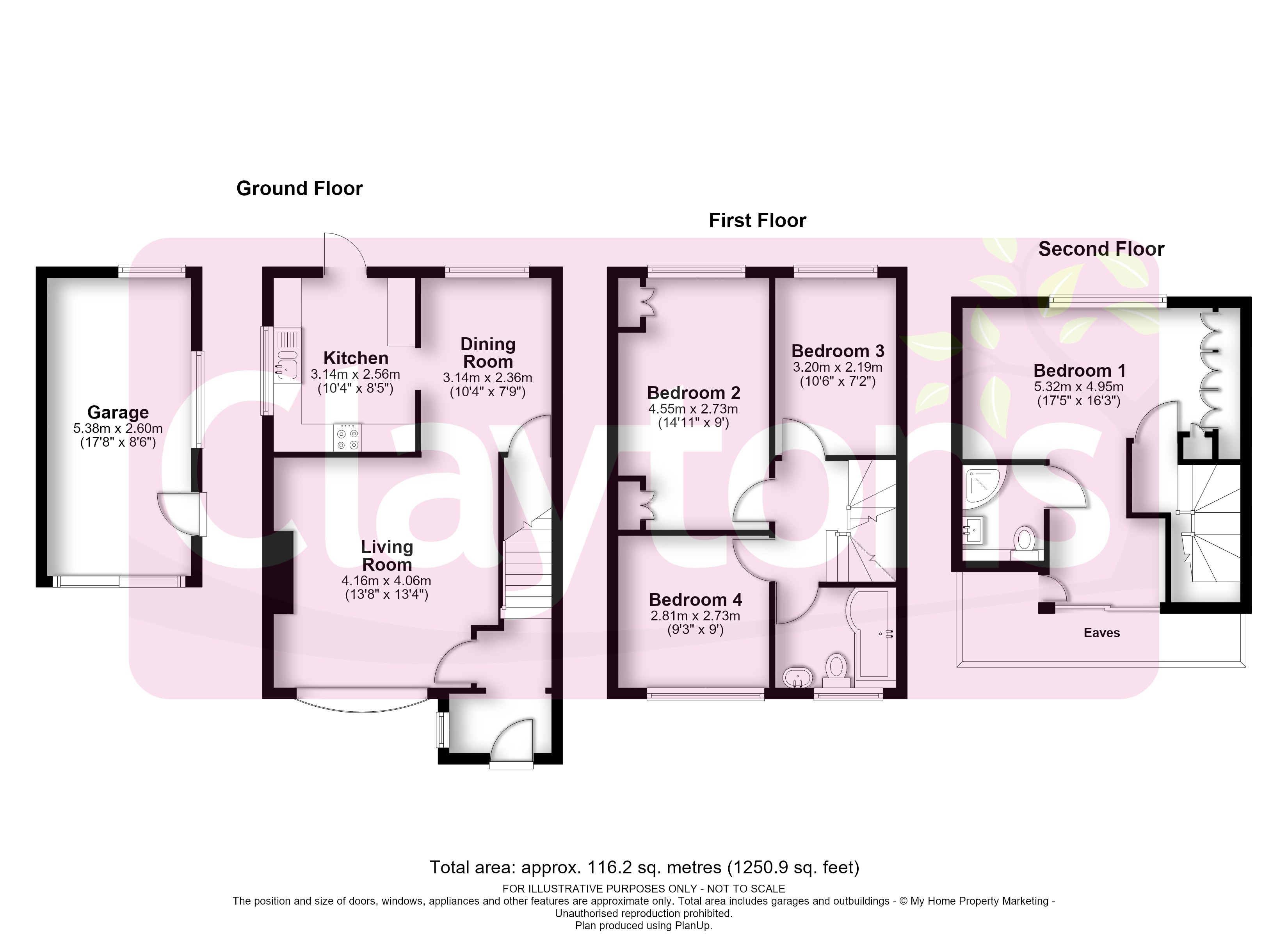 Lemonfield Drive, Watford floorplan