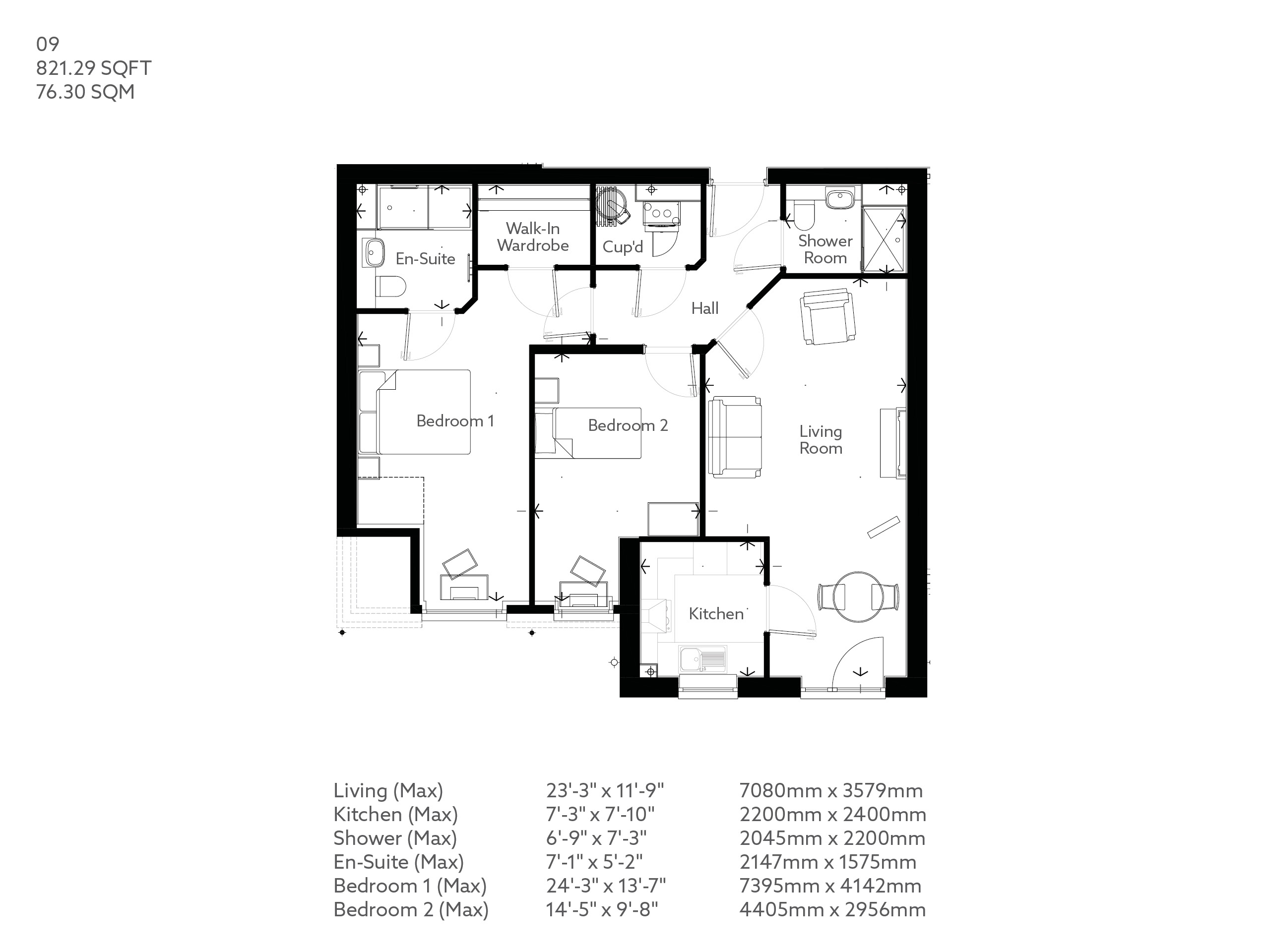 9, Purley floorplan