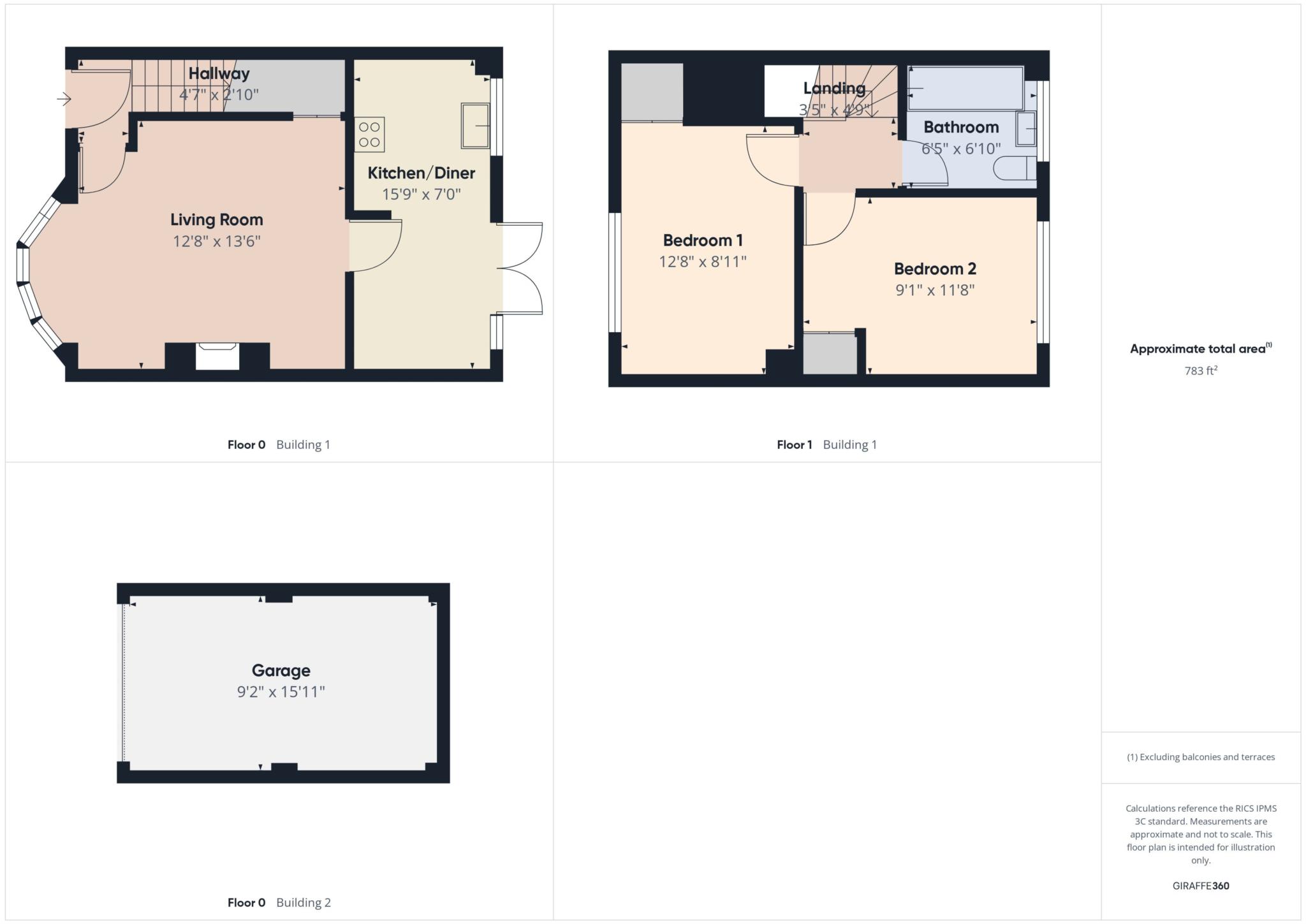 7, Clovers End, Horsham floorplan