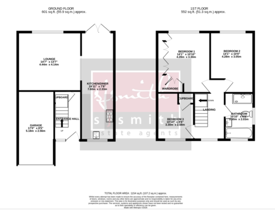 16, New Street, Staines-upon-Thames floorplan