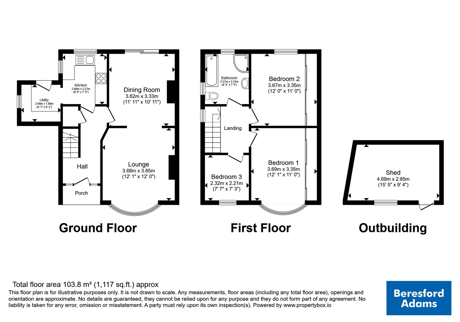 Maenan, 5, Abergele Road, Abergele floorplan