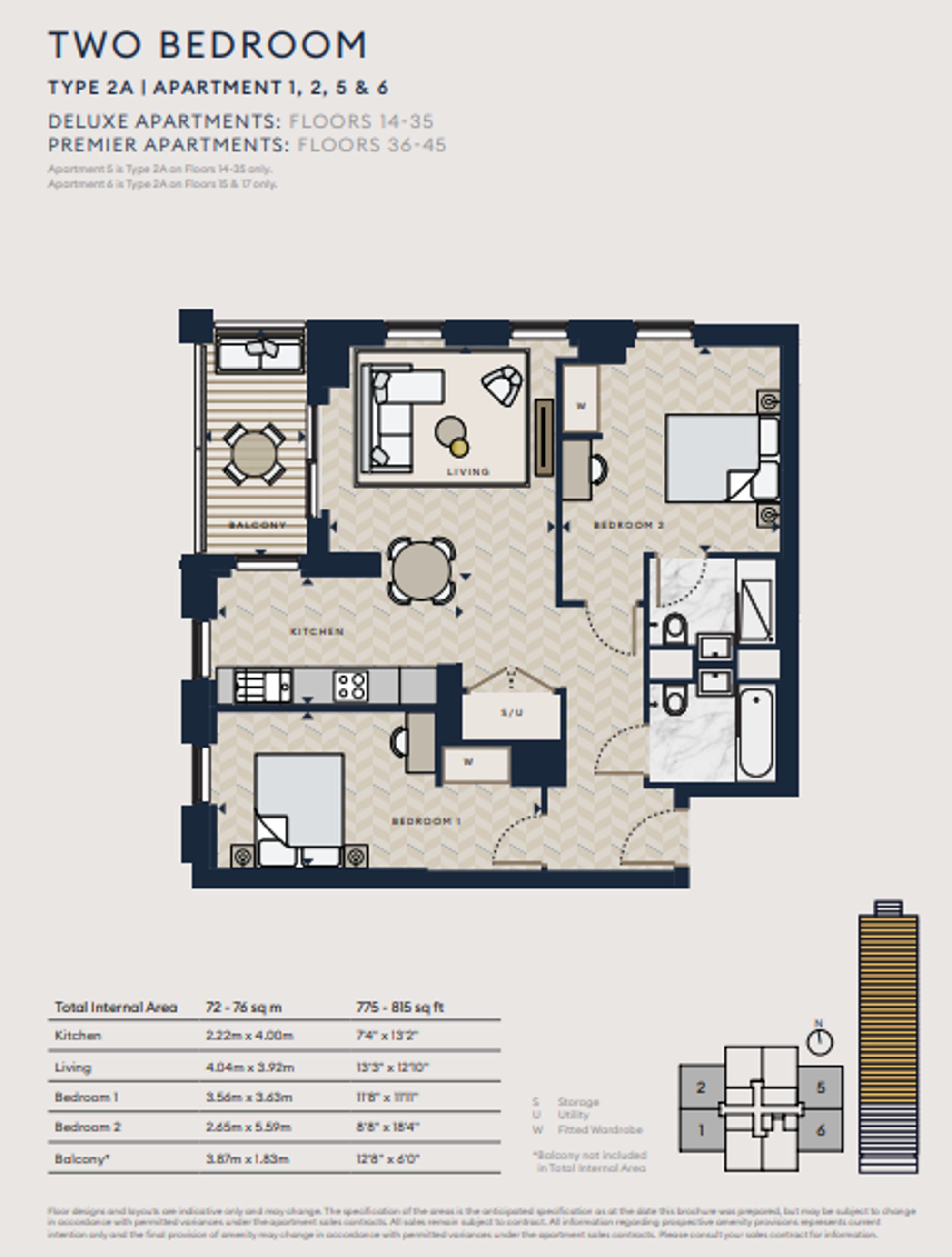 Unit 6, London floorplan