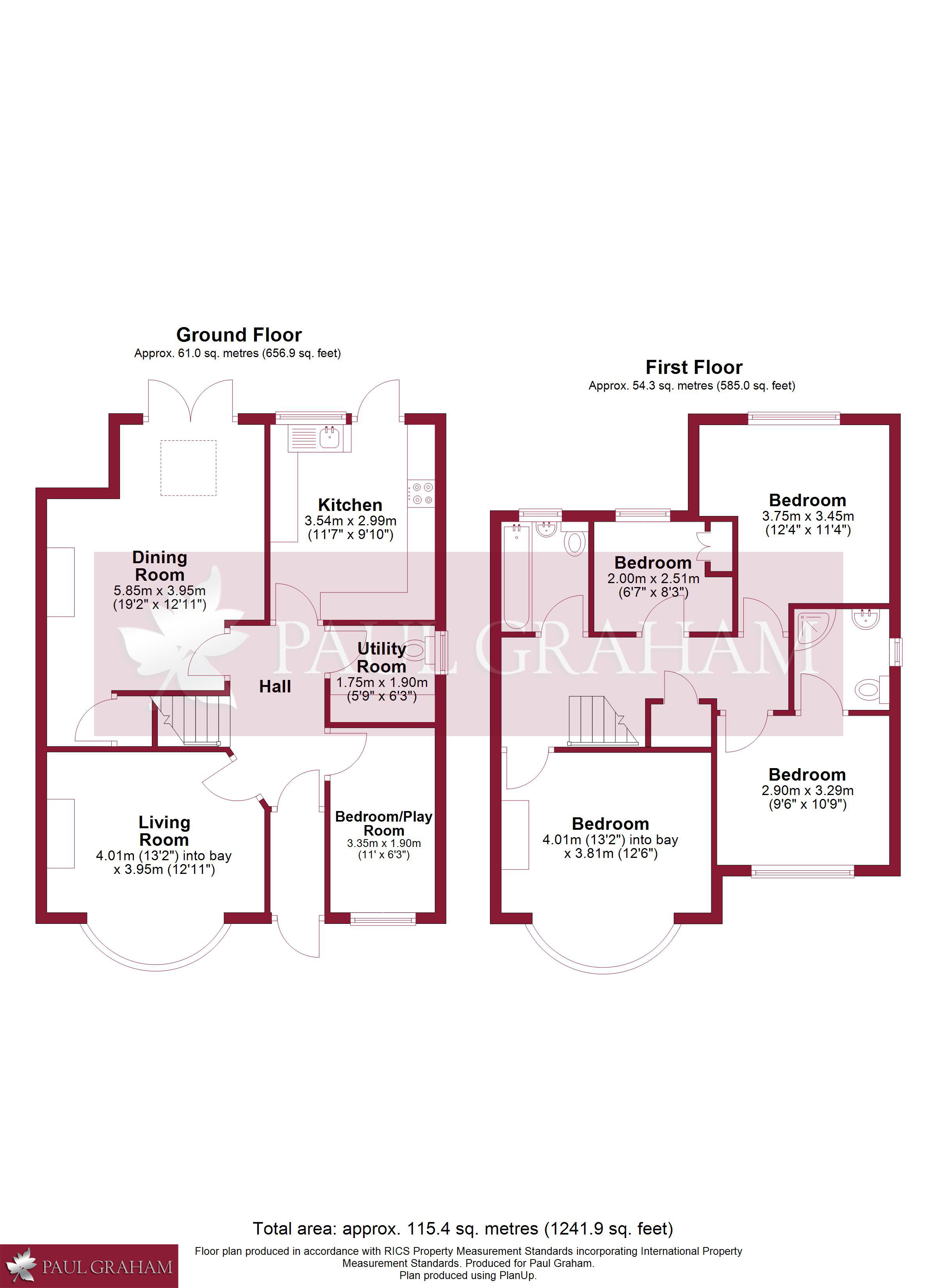 44, Bridges Lane, Beddington floorplan