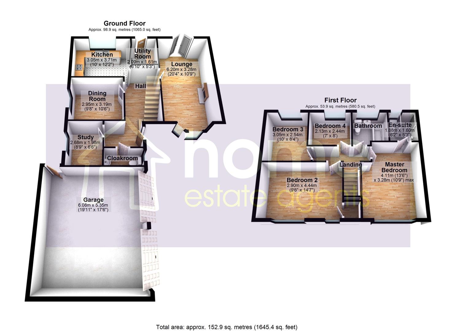 28, Milne Close, Dukinfield floorplan