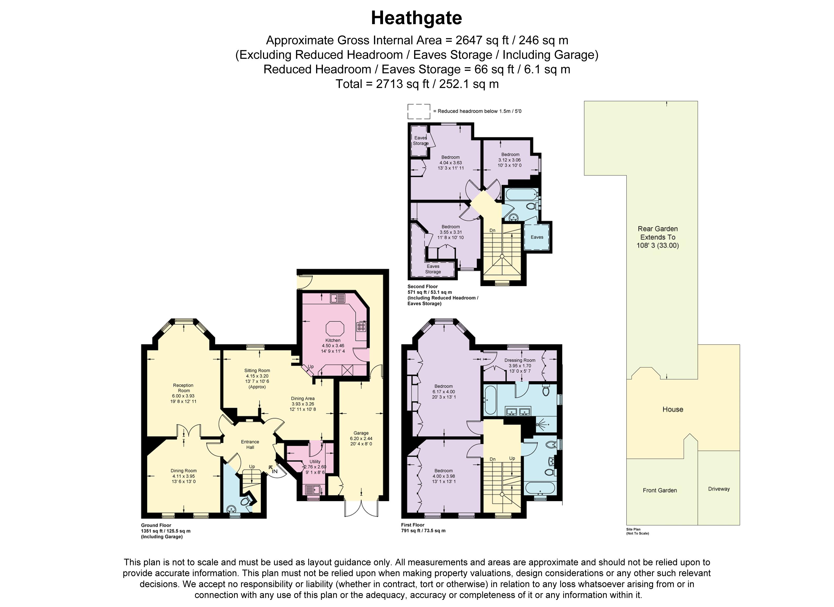20, Heathgate, Hampstead Garden Suburb floorplan