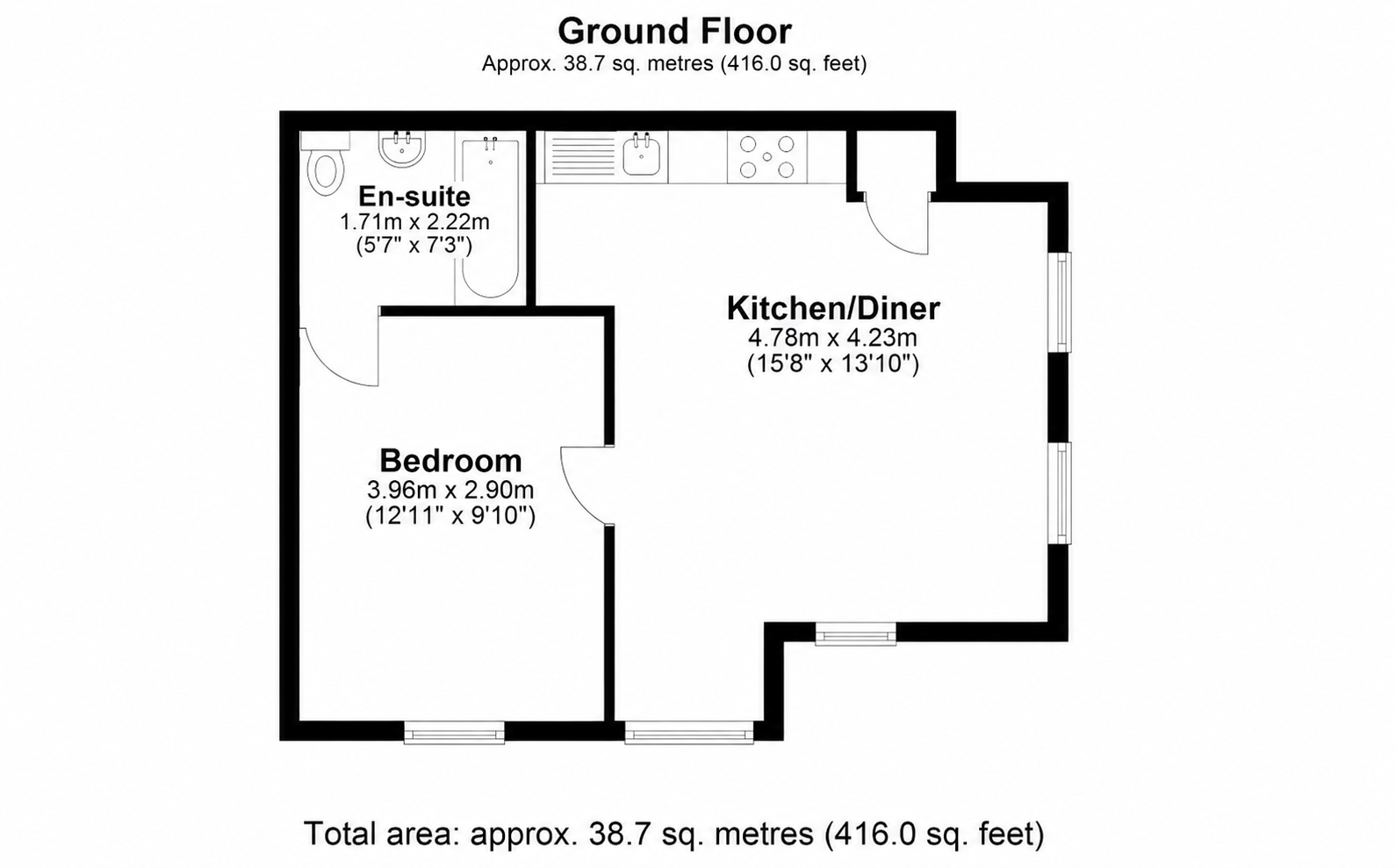 8 The Pines, Wendens Ambo floorplan