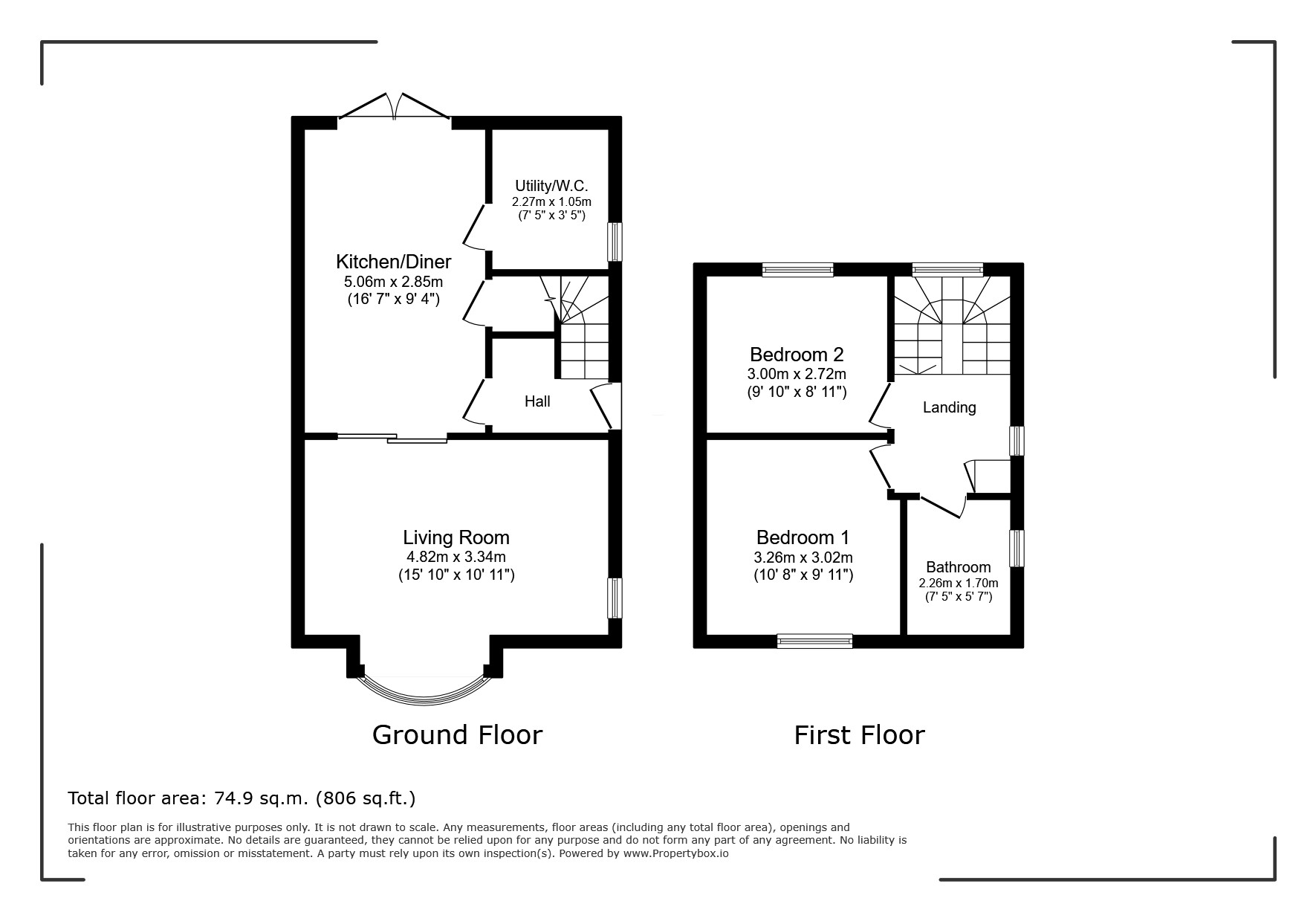 55, Grange Road, Stockton-on-Tees floorplan