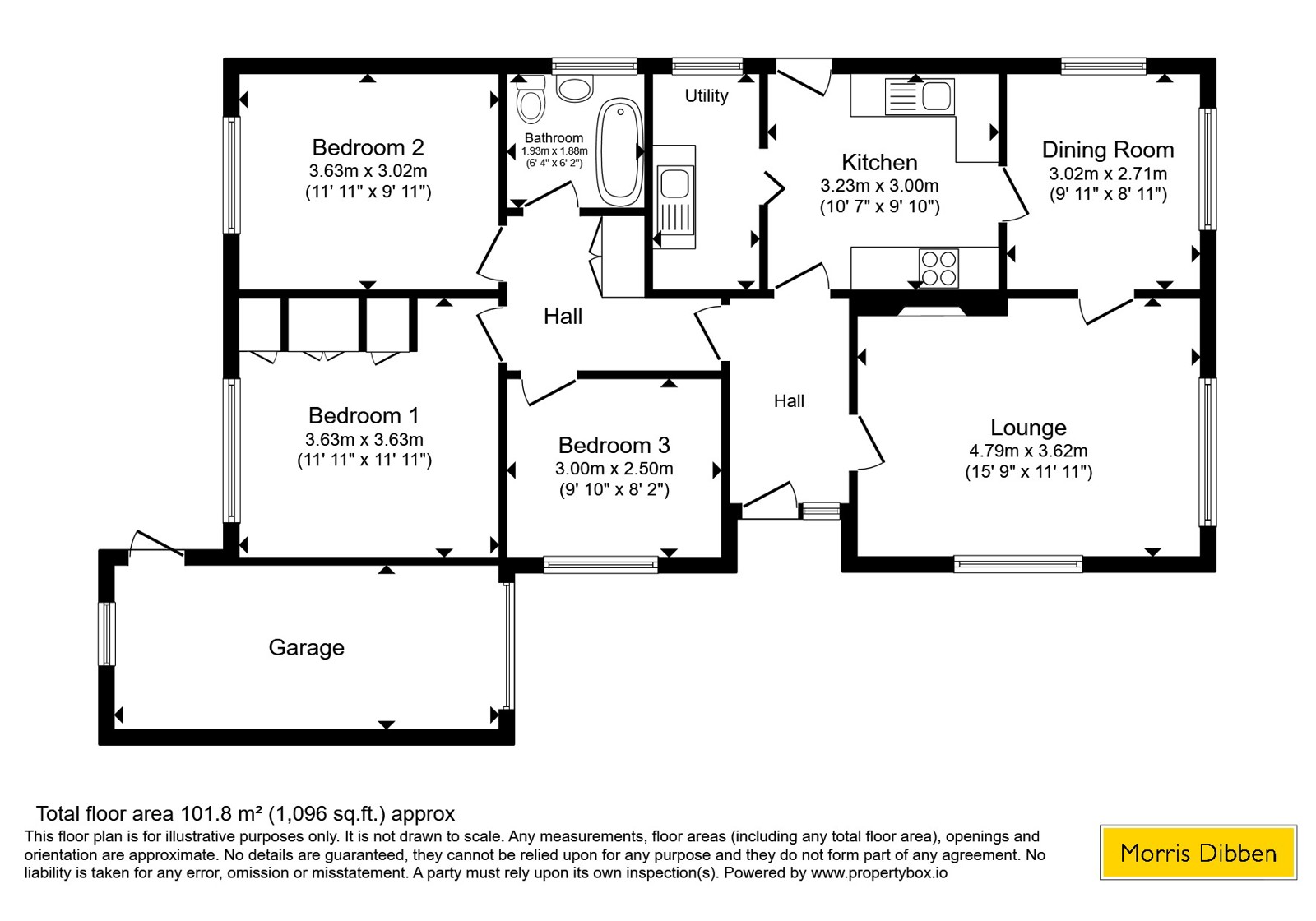 28, Webb Lane, Hampshire floorplan