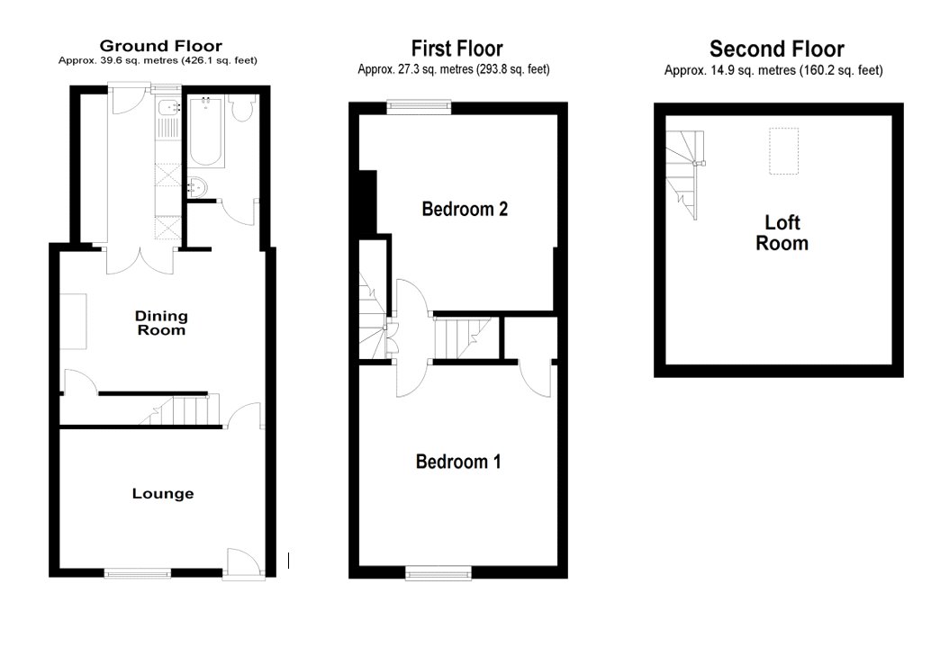 Stanhope Road, Strood, Kent ME2, 2 bedroom terraced house for sale