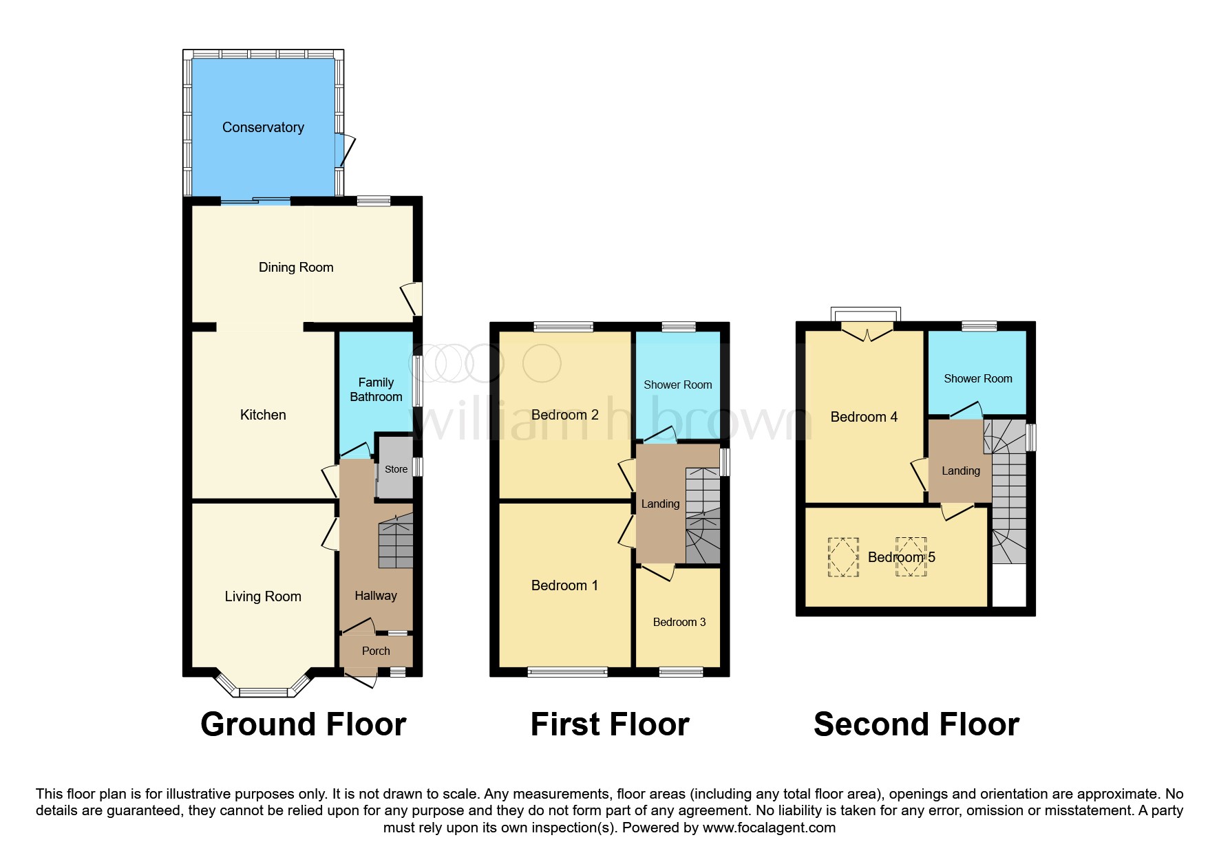 204, Ipswich Road, Colchester floorplan