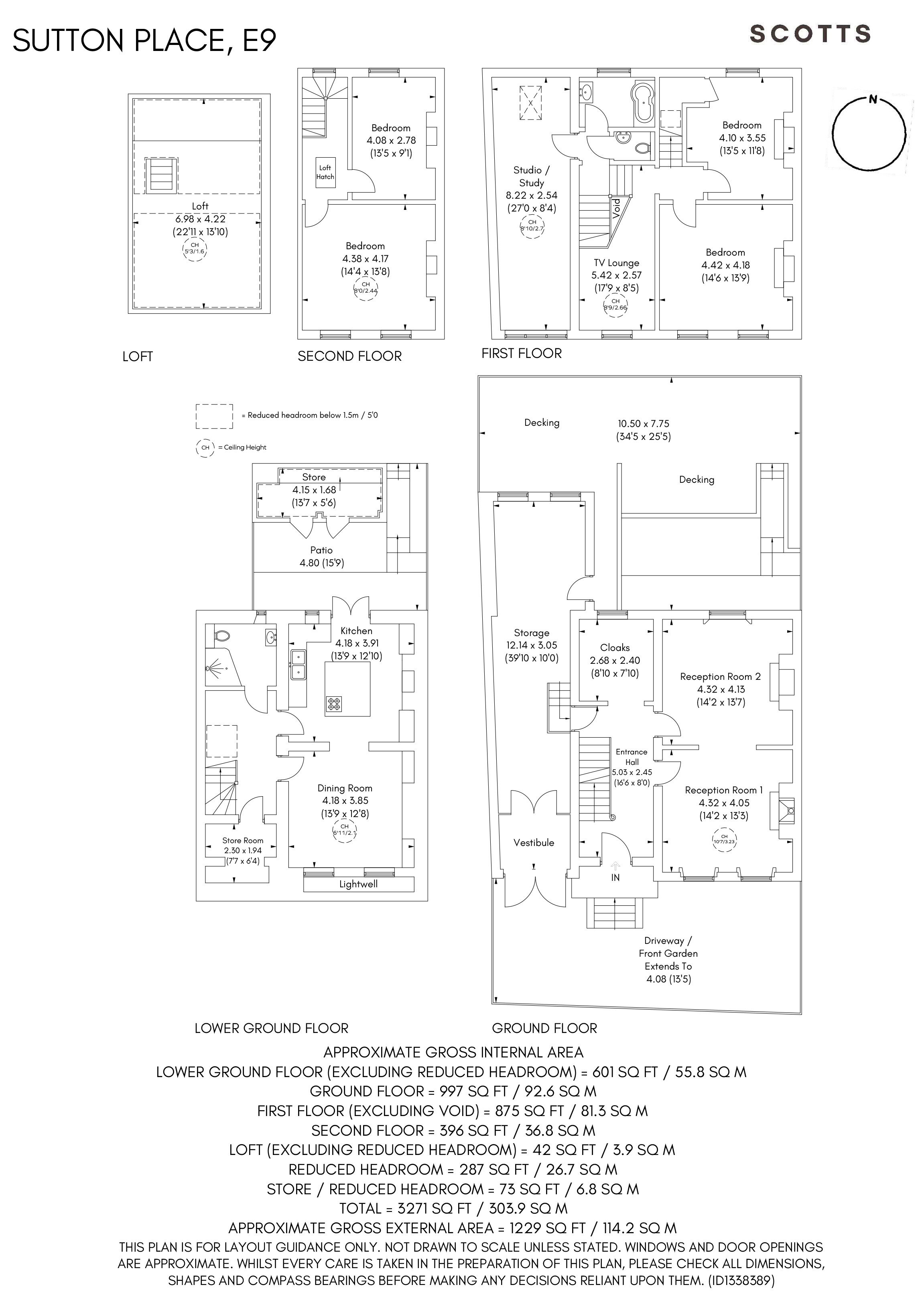 18, Sutton Place, London floorplan