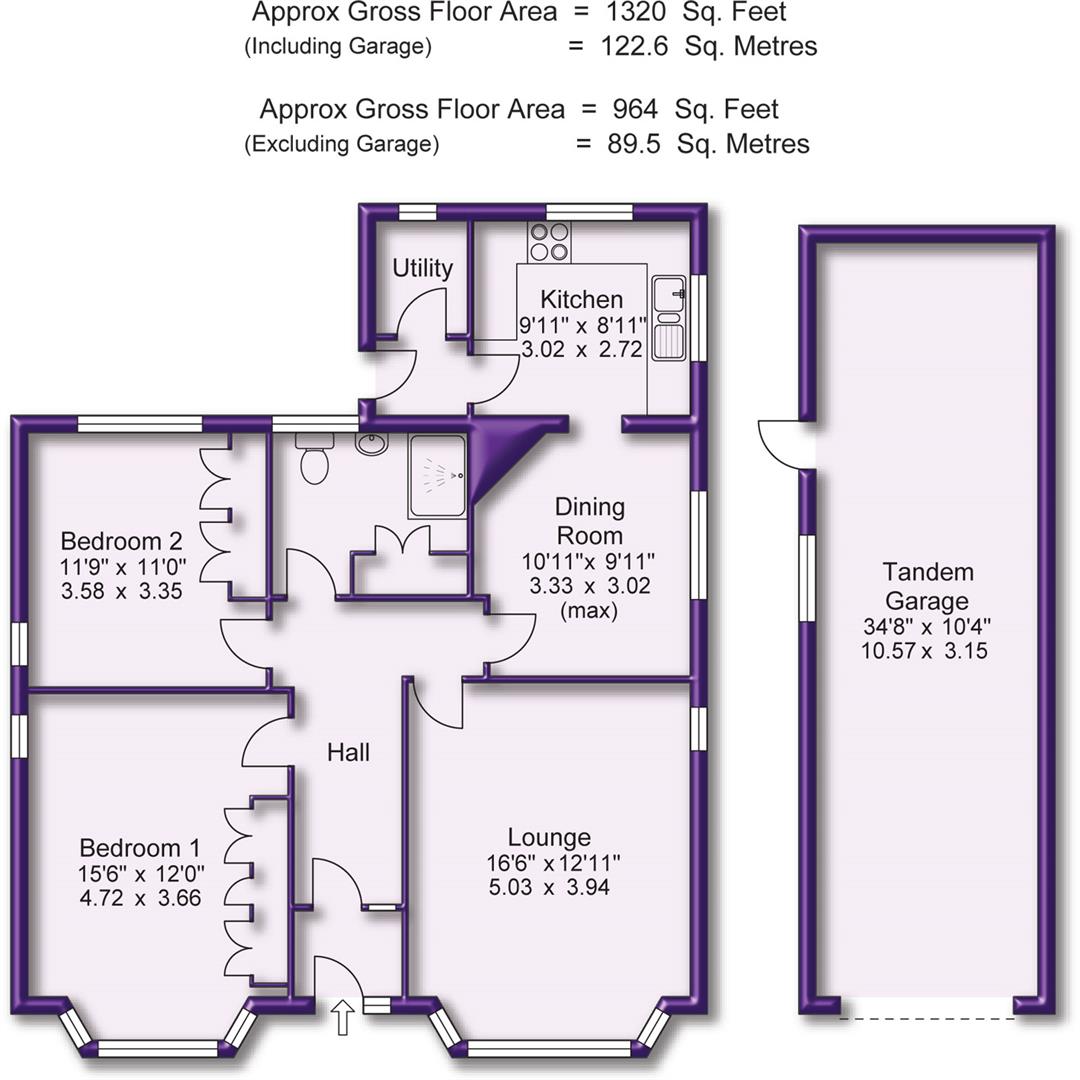 5, High Elm Drive, Altrincham floorplan