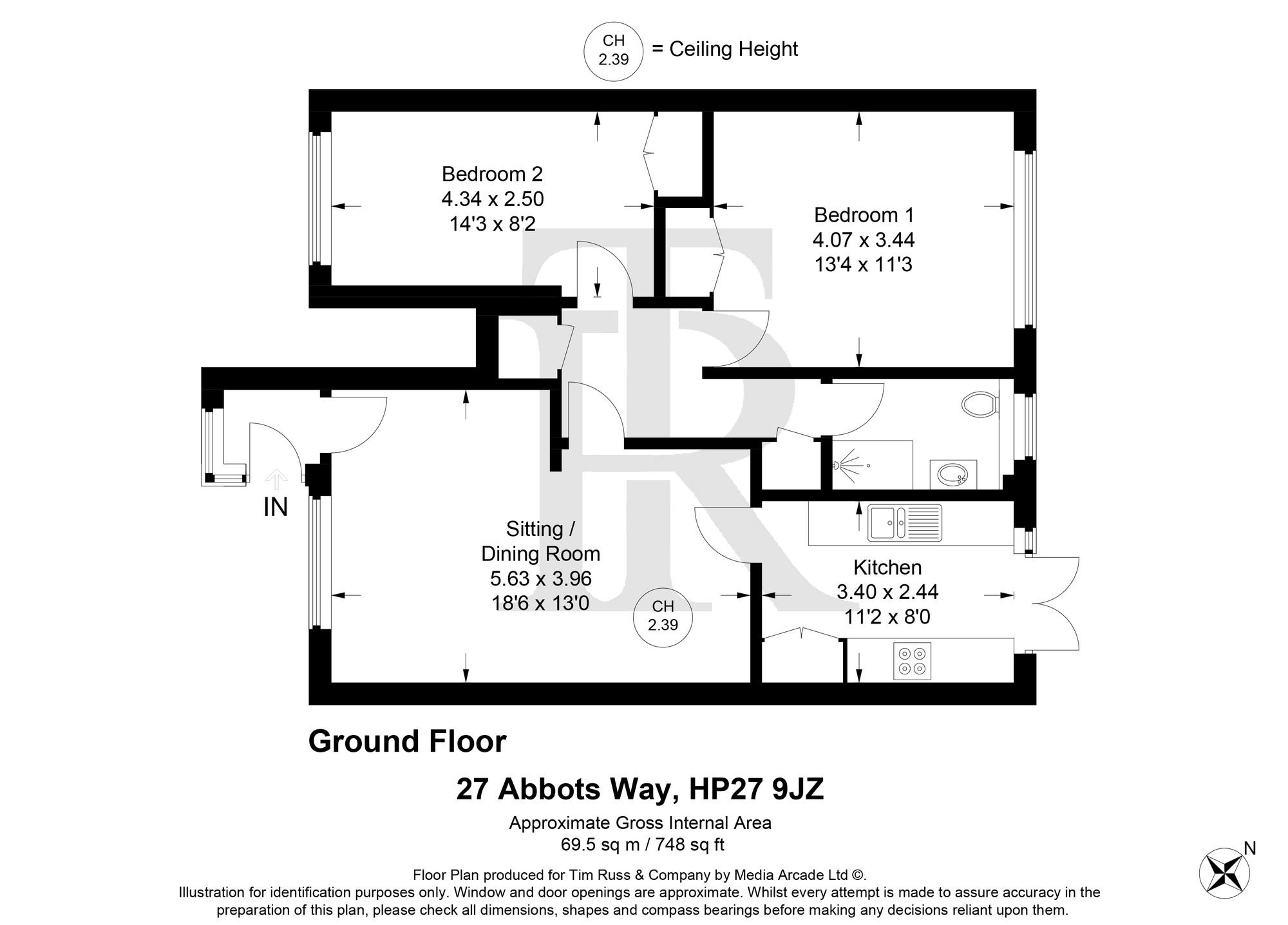 27 Abbots Way, Princes Risborough floorplan