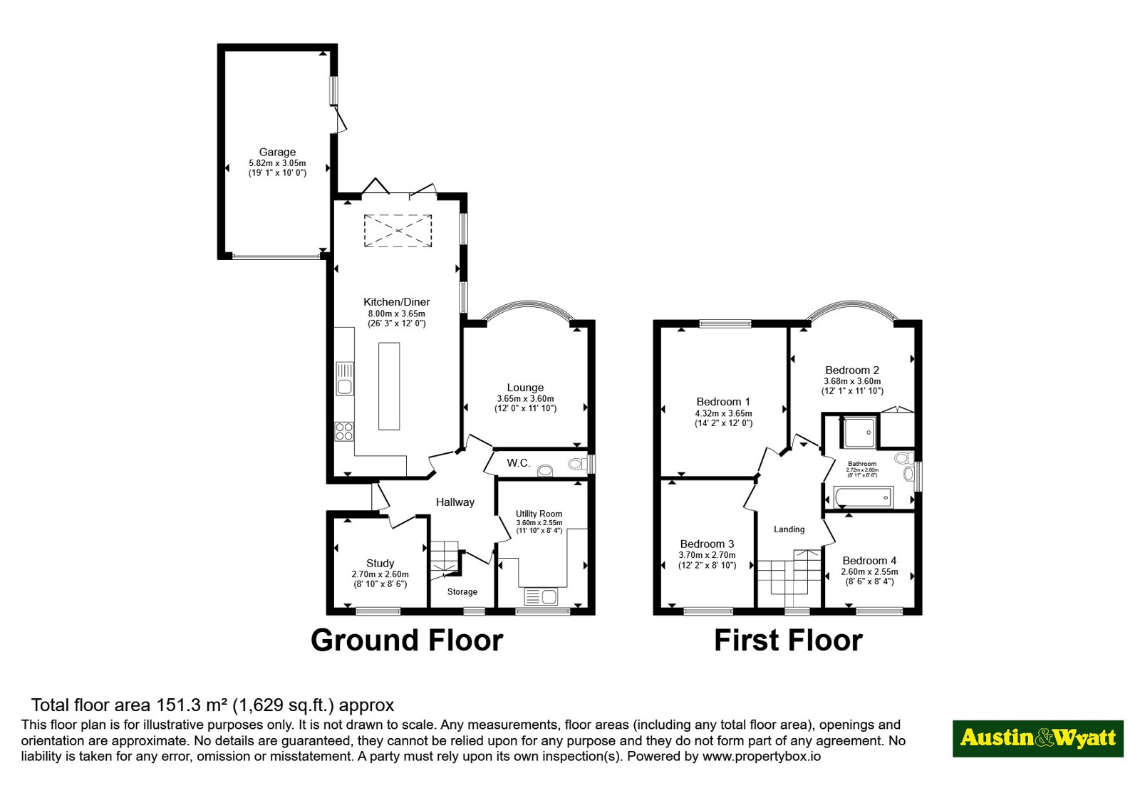 7, Decies Road, Dorset floorplan