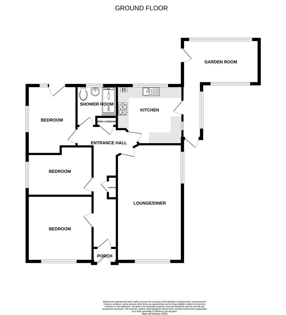 81, Olive Road, Norwich floorplan
