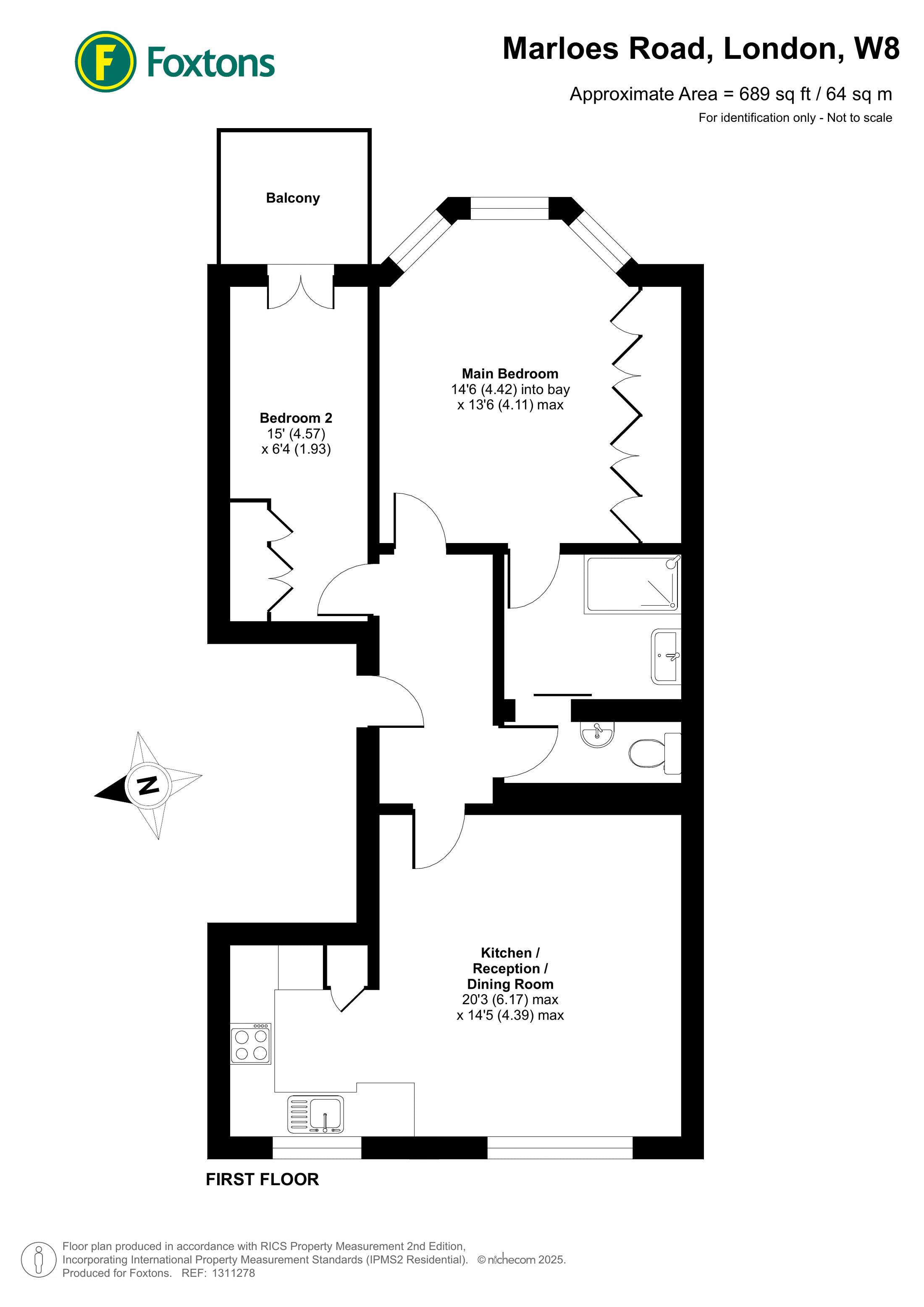 Marloes Road, Kensington floorplan