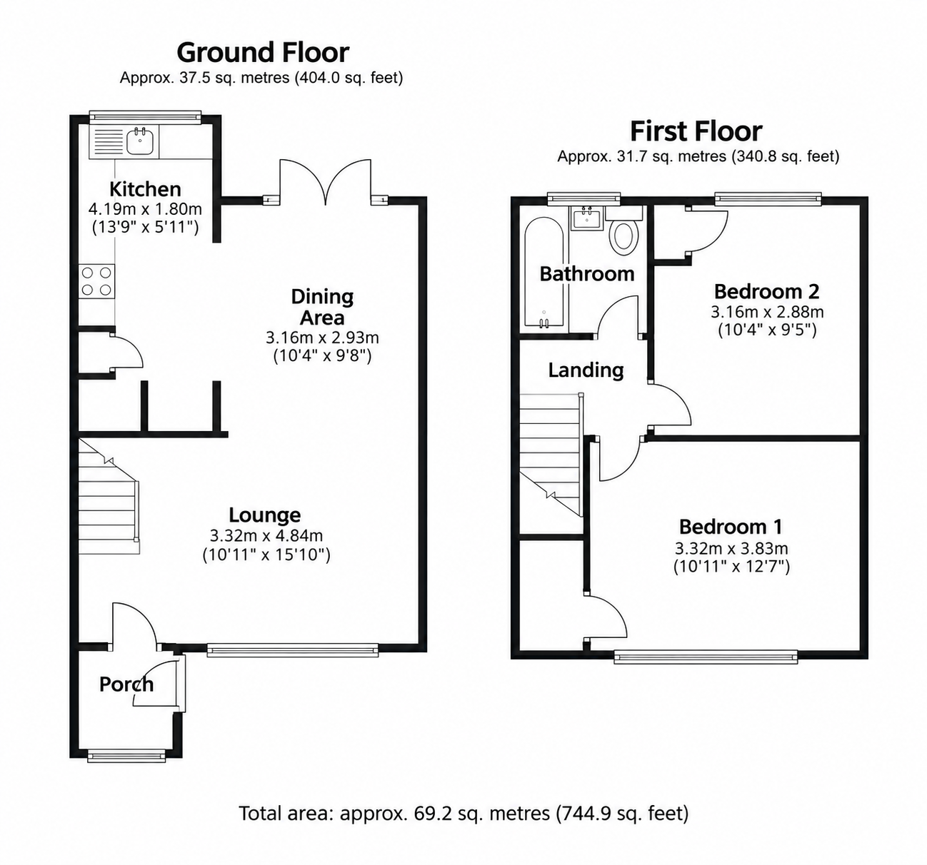 Windsor Drive, Stanley floorplan