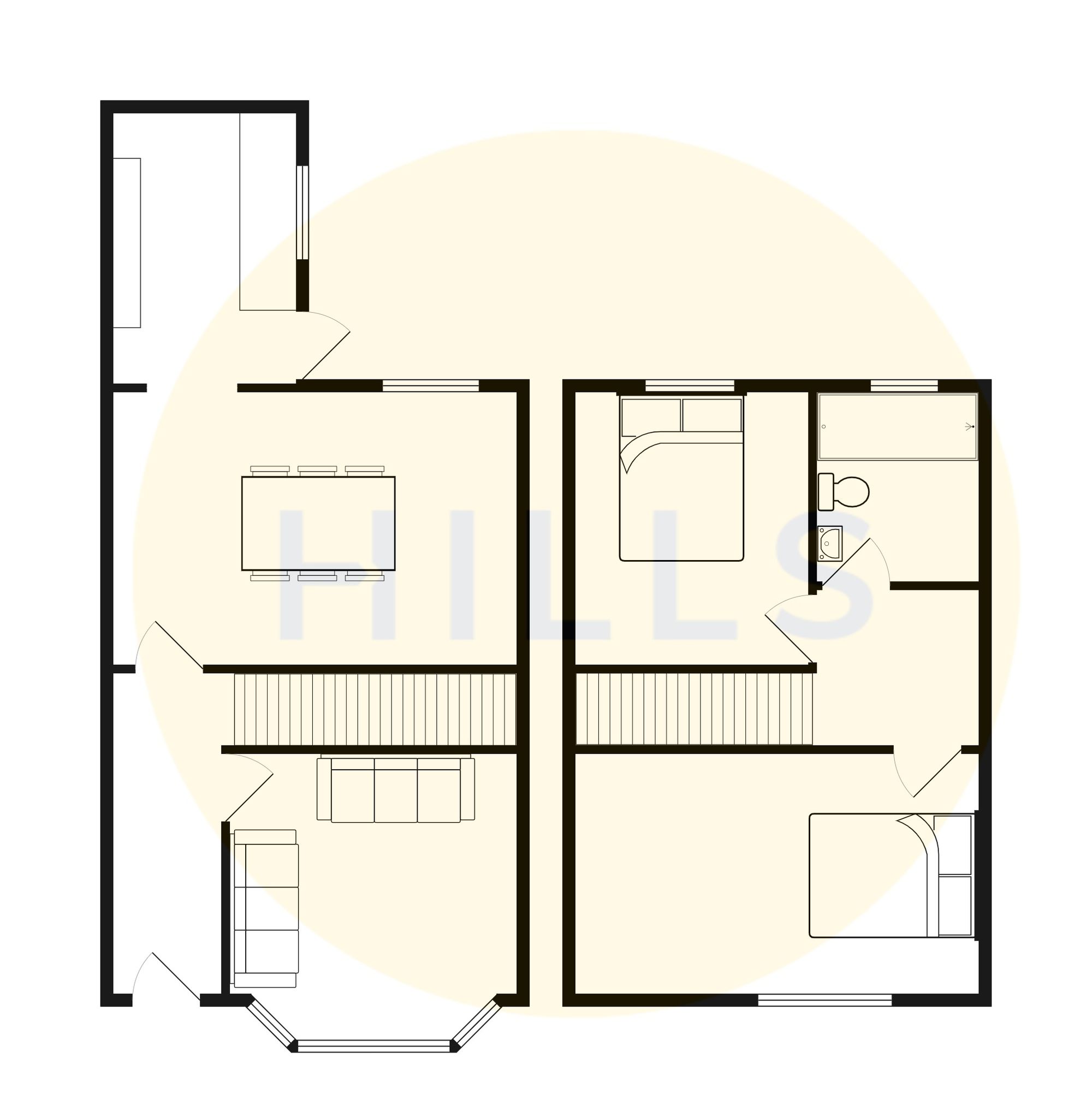 59 Blandford Road, Salford floorplan
