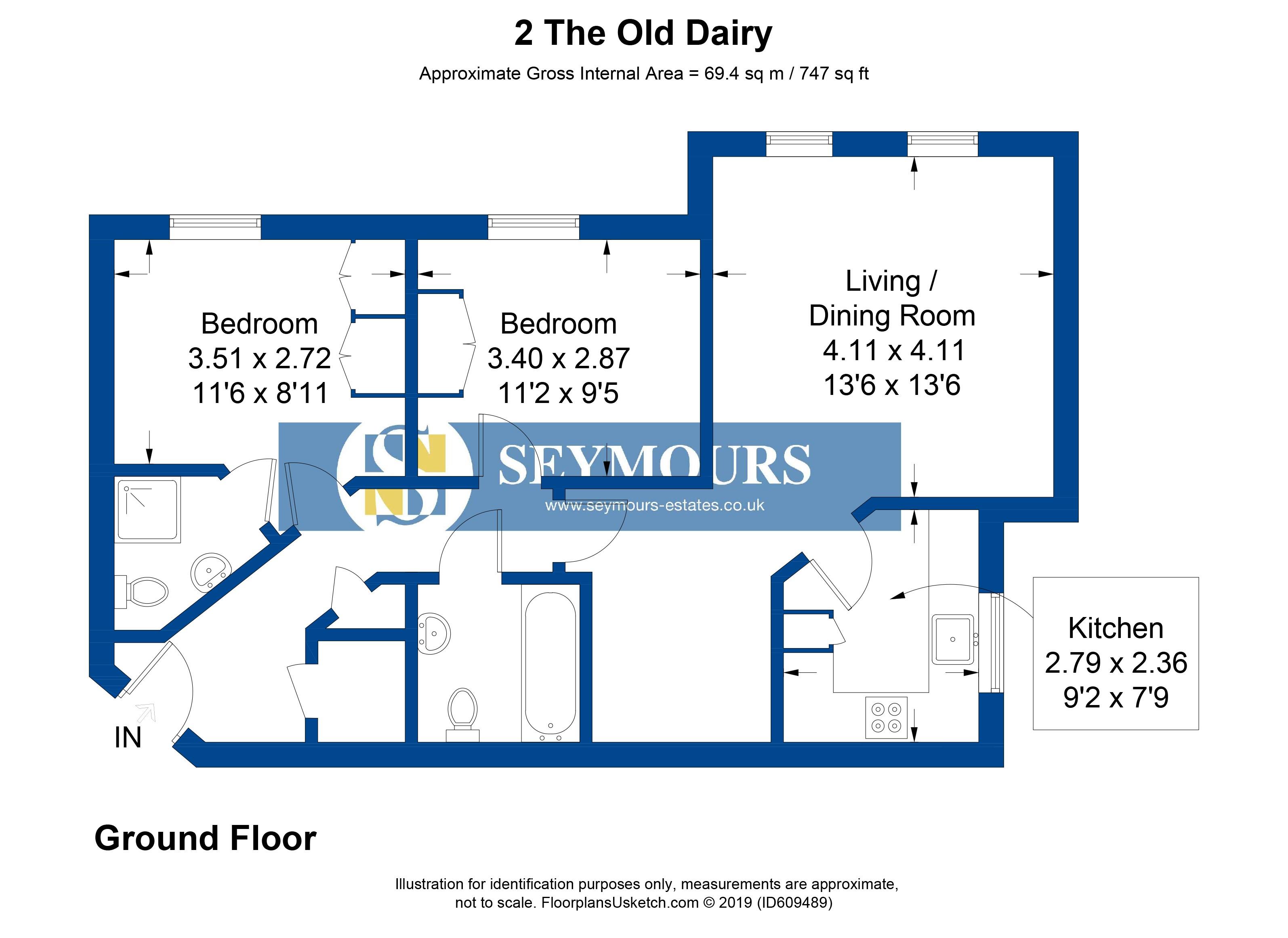 The Old Dairy, Woking floorplan
