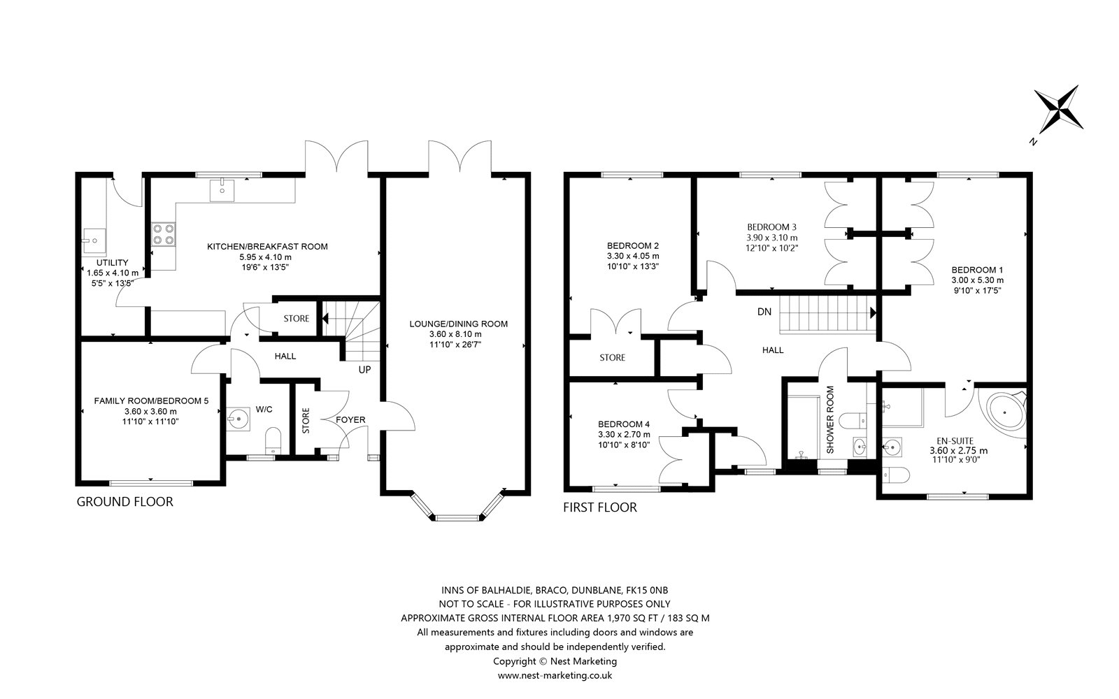 Inns Of Balhaldie, Braco, Dunblane FK15, 5 bedroom detached house for ...